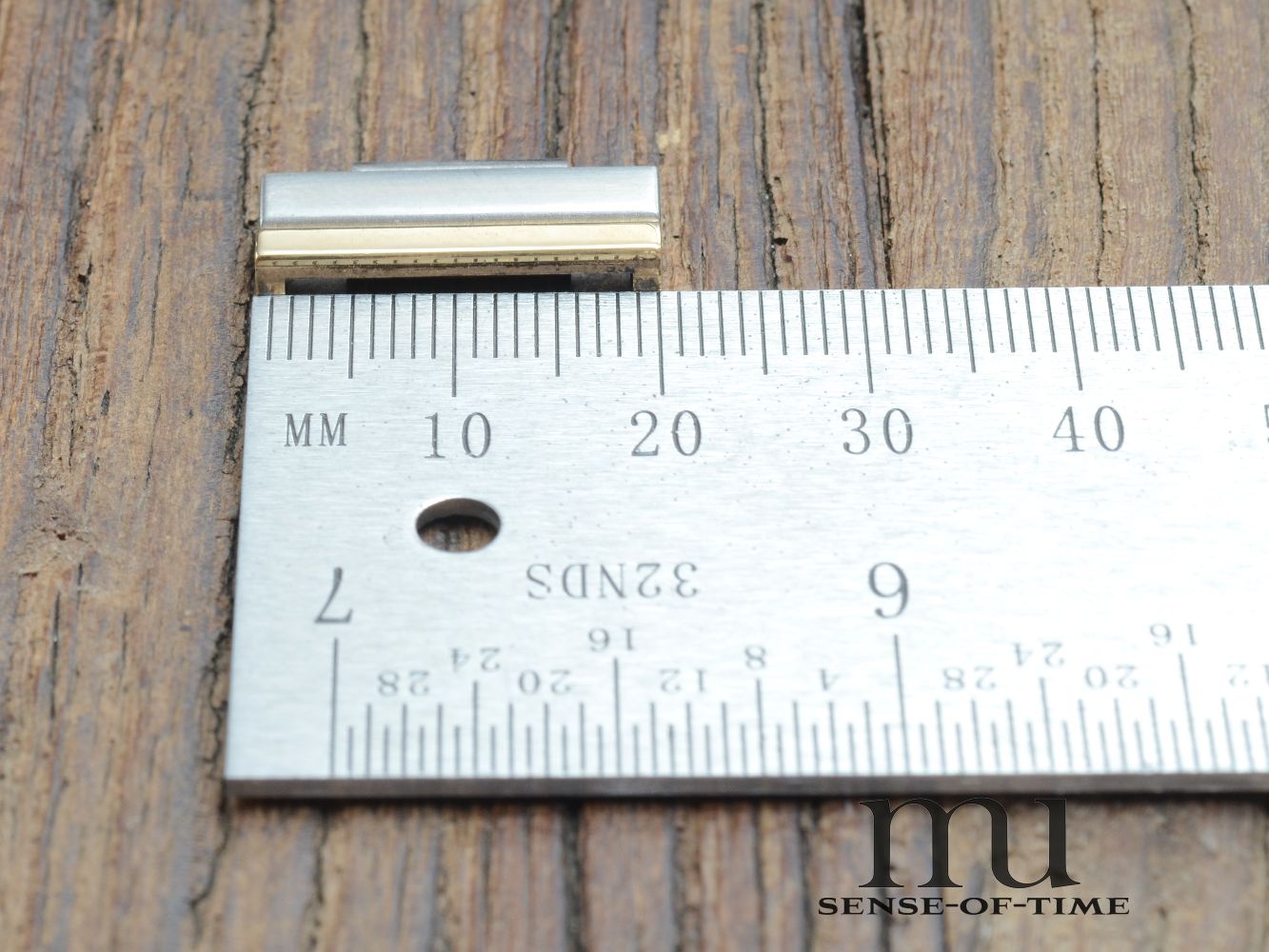 Zubehörteile: Bandglied Link Omega Constellation Stahl/Gold 20mm