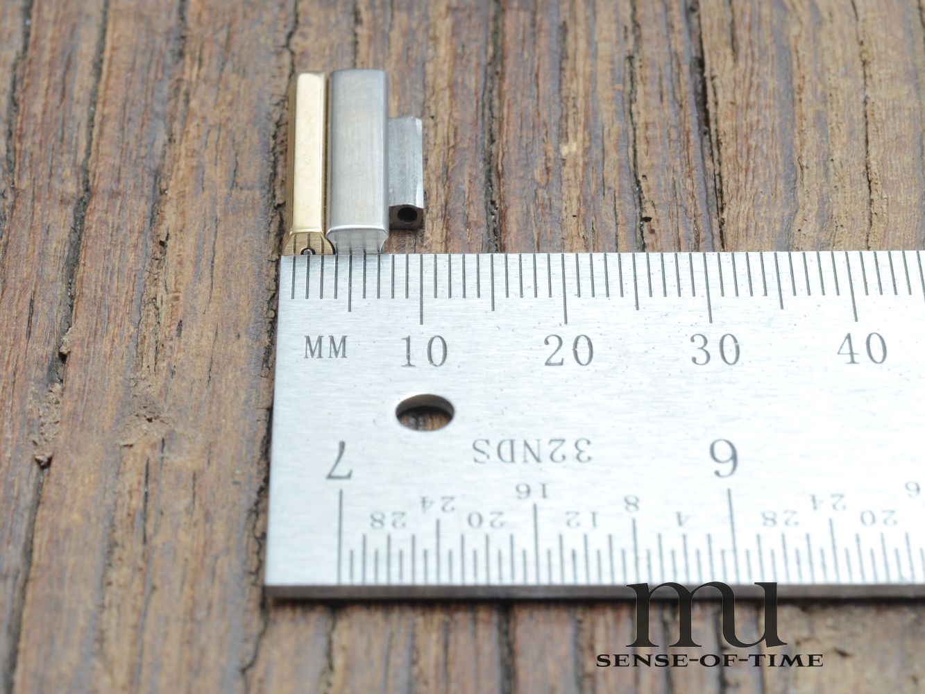 Zubehörteile: Bandglied Link Omega Constellation Stahl/Gold 20mm