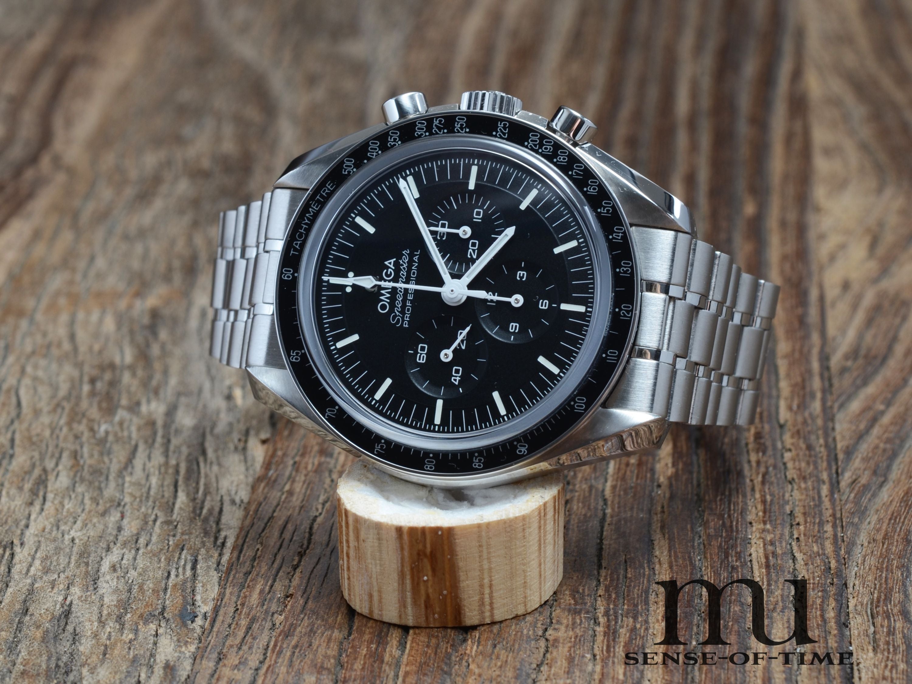 Omega Speedmaster Moonwatch Co-Axial Saphirglas Sichtboden, Ref.: 310.30.42.50.01.002