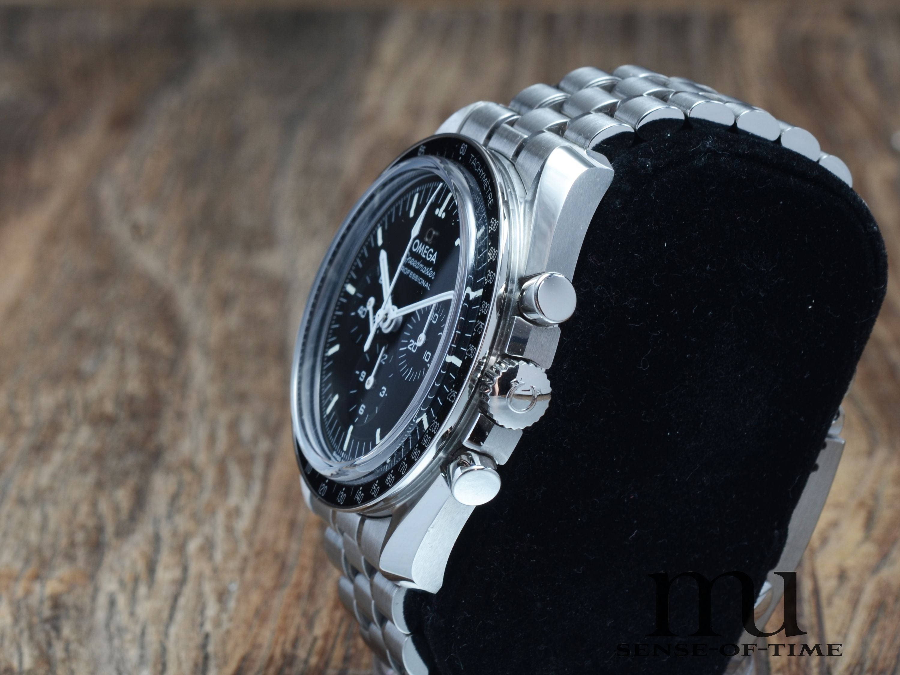 Omega Speedmaster Moonwatch Co-Axial Saphirglas Sichtboden, Ref.: 310.30.42.50.01.002