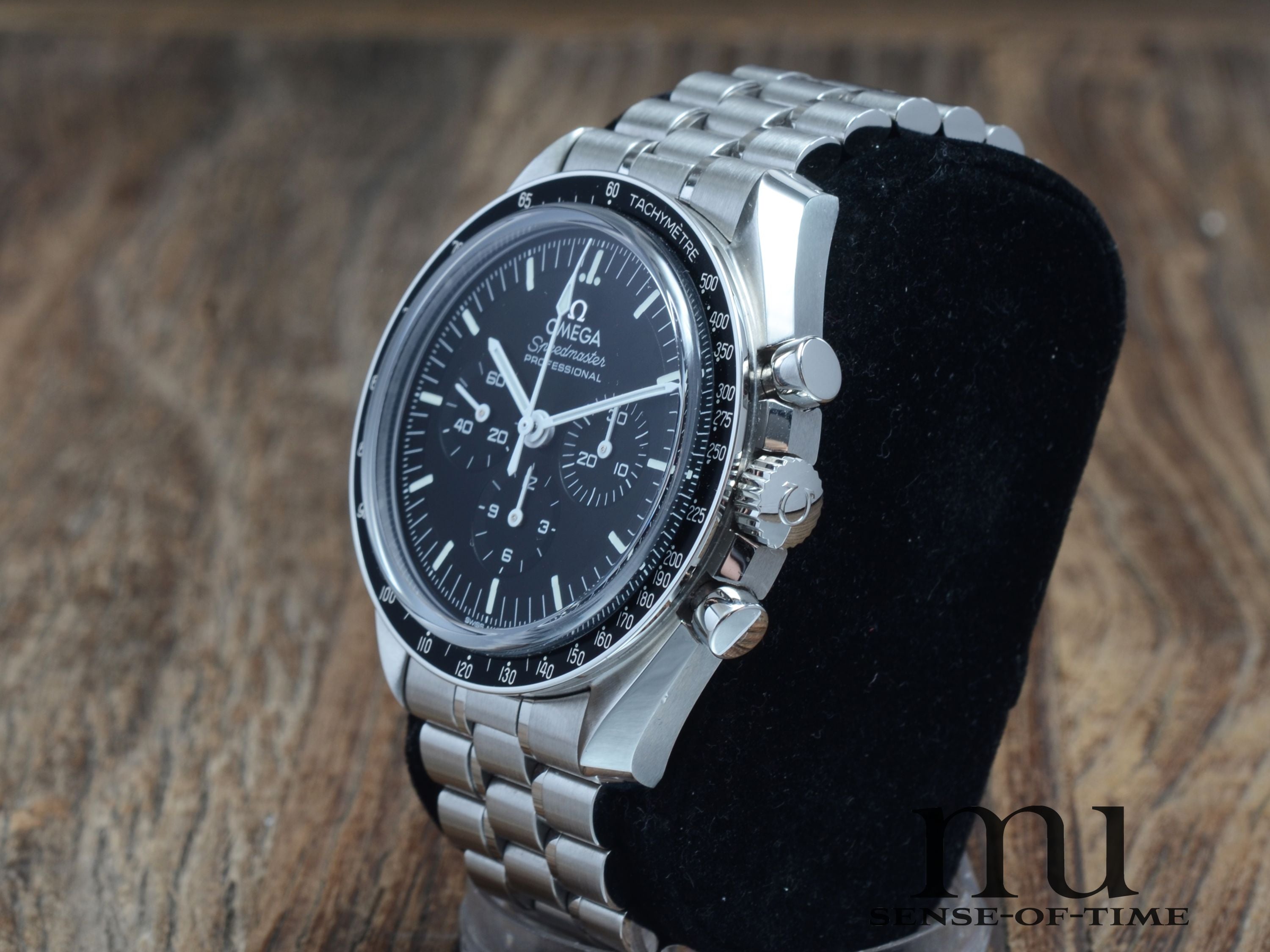 Omega Speedmaster Moonwatch Co-Axial Saphirglas Sichtboden, Ref.: 310.30.42.50.01.002