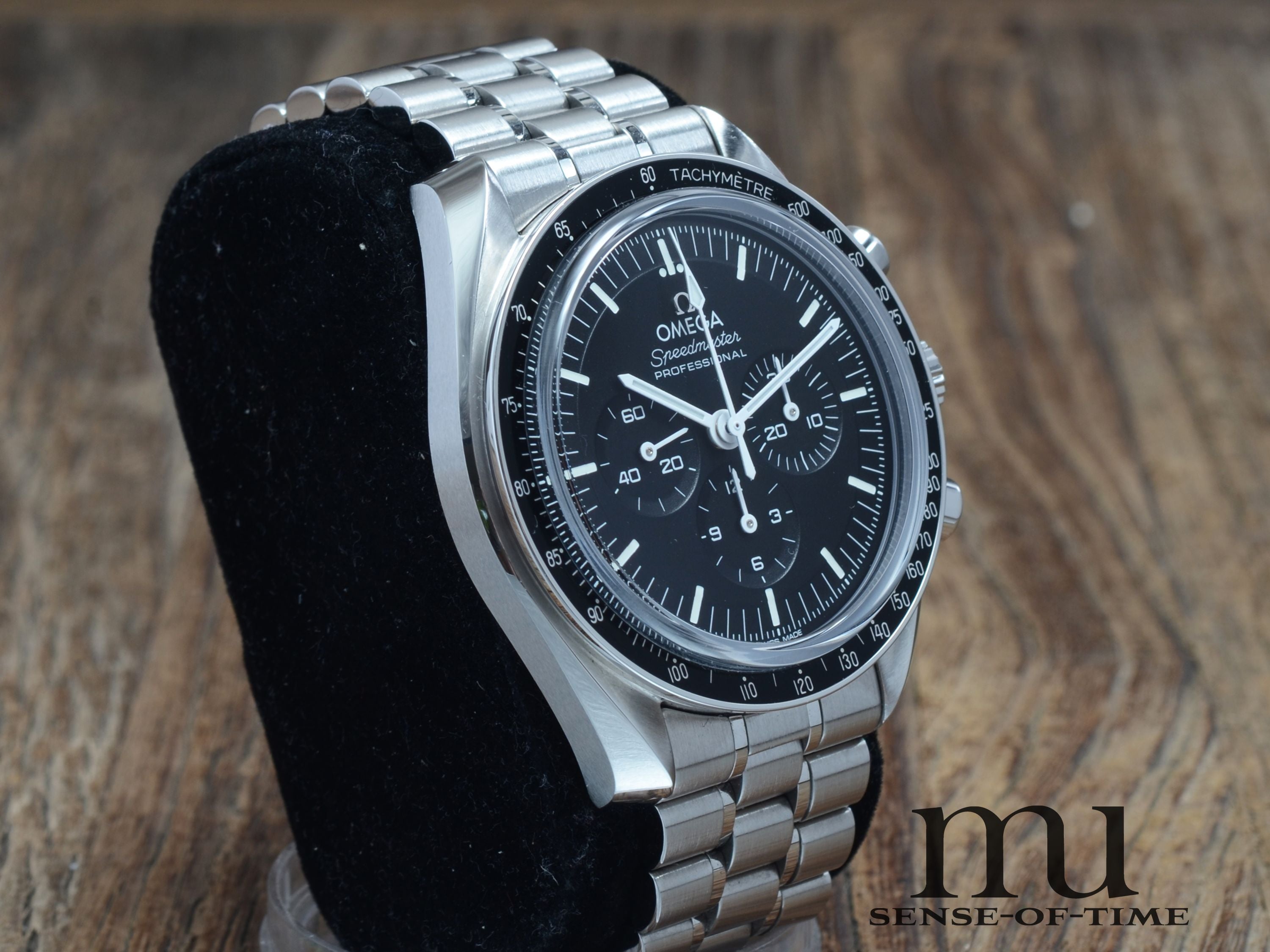 Omega Speedmaster Moonwatch Co-Axial Saphirglas Sichtboden, Ref.: 310.30.42.50.01.002