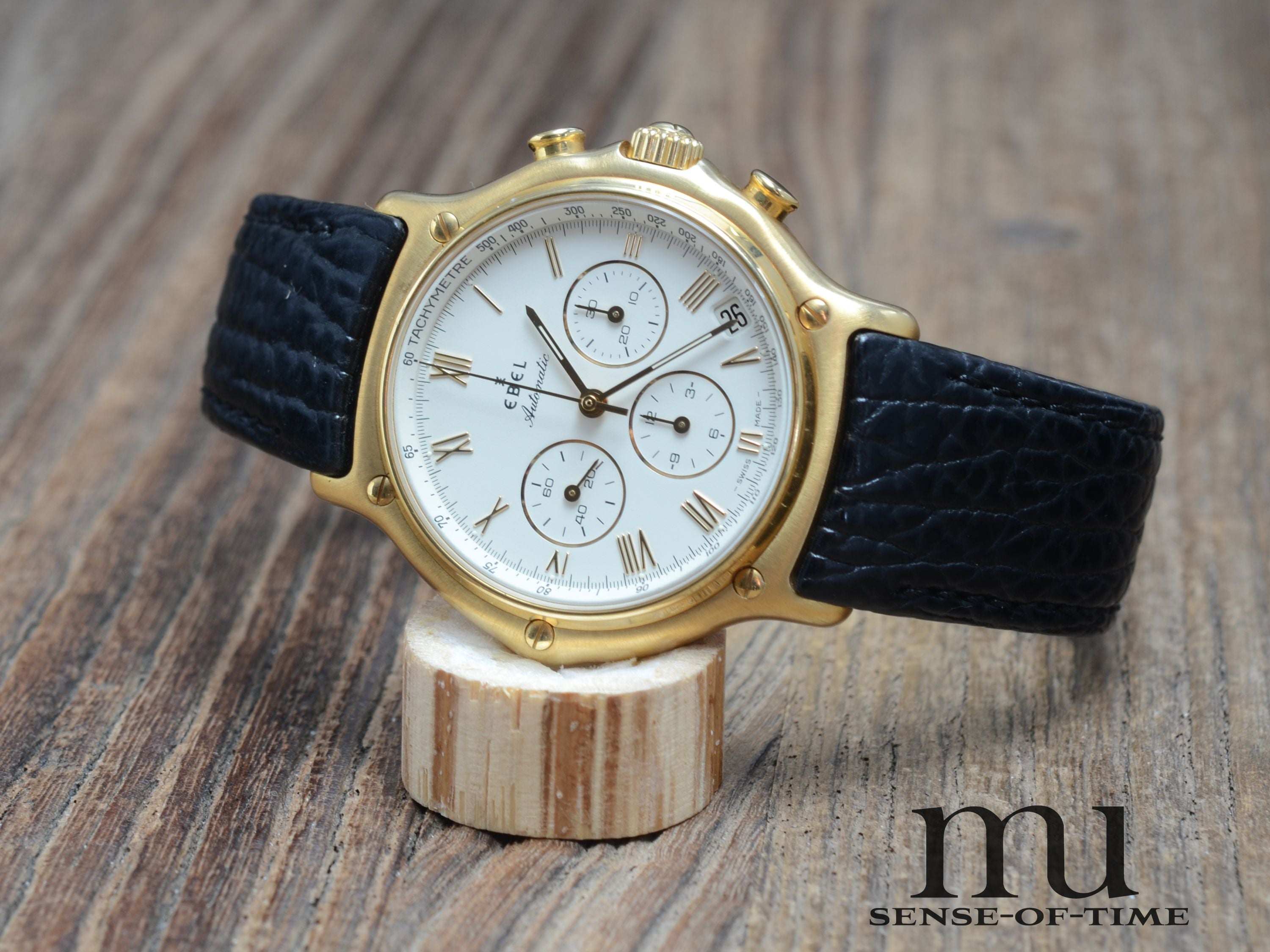 Ebel 18kt Gold el Primero Chronograph 1911