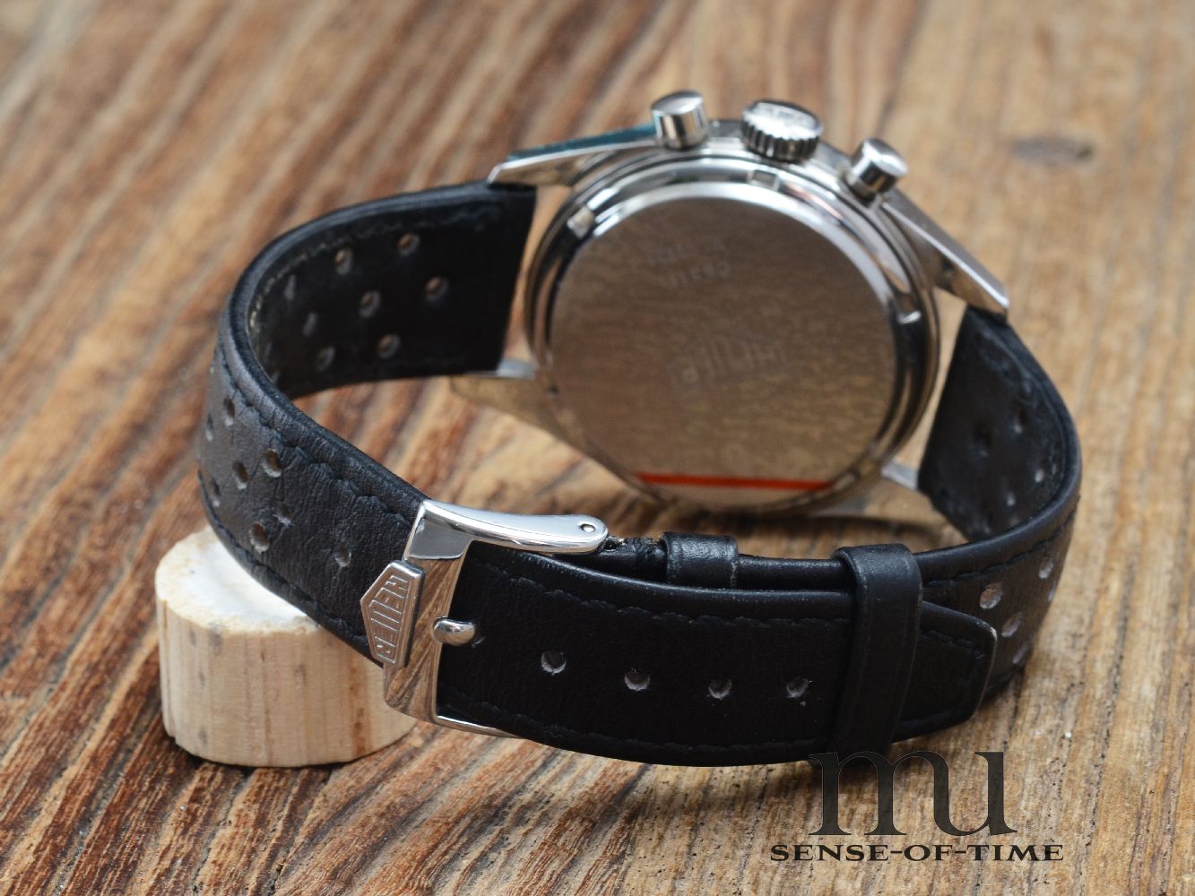 Heuer Carrera 1964 Re-Edition Lemania Handaufzug, NOS