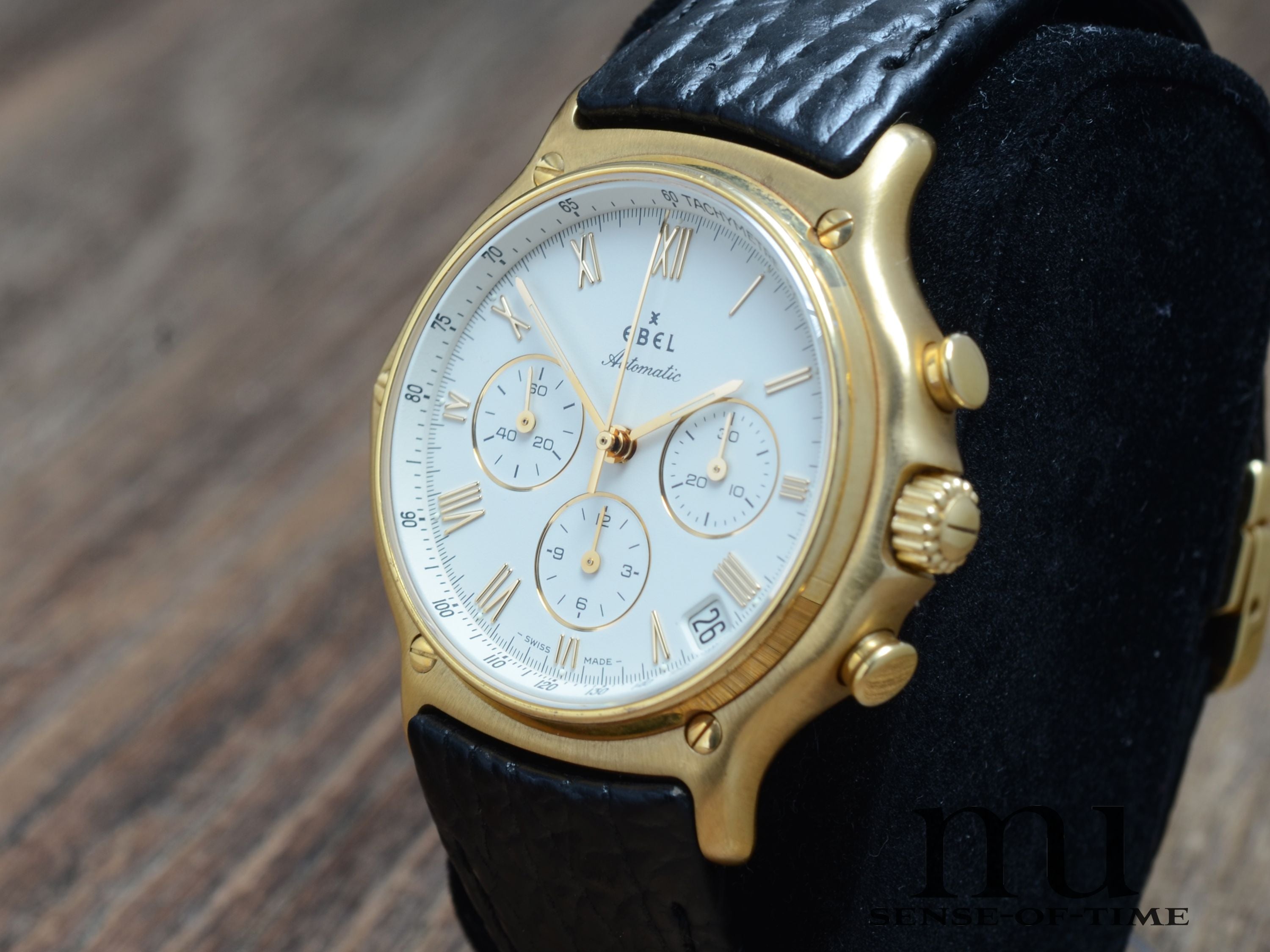 Ebel 18kt Gold el Primero Chronograph 1911