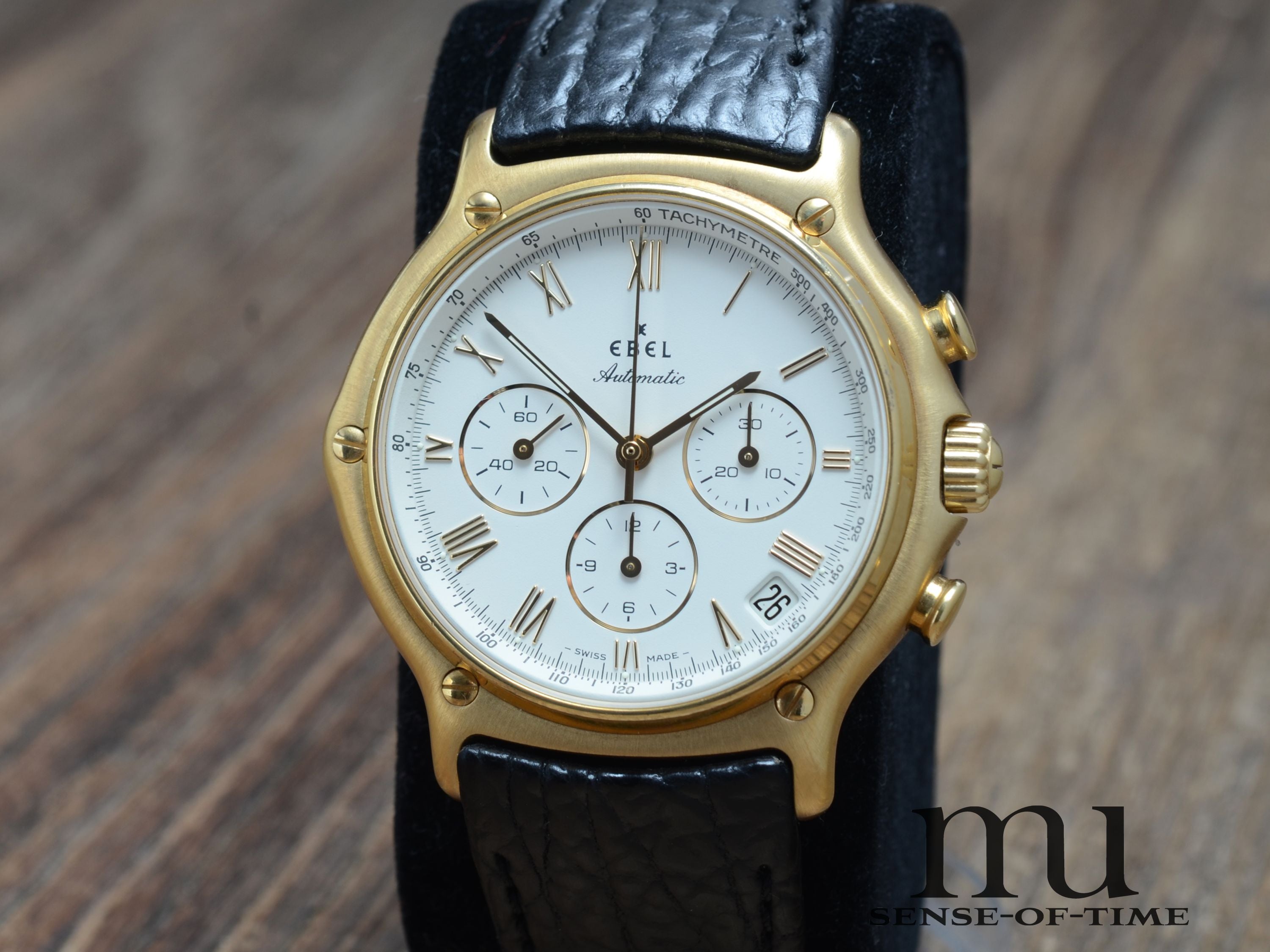 Ebel 18kt Gold el Primero Chronograph 1911