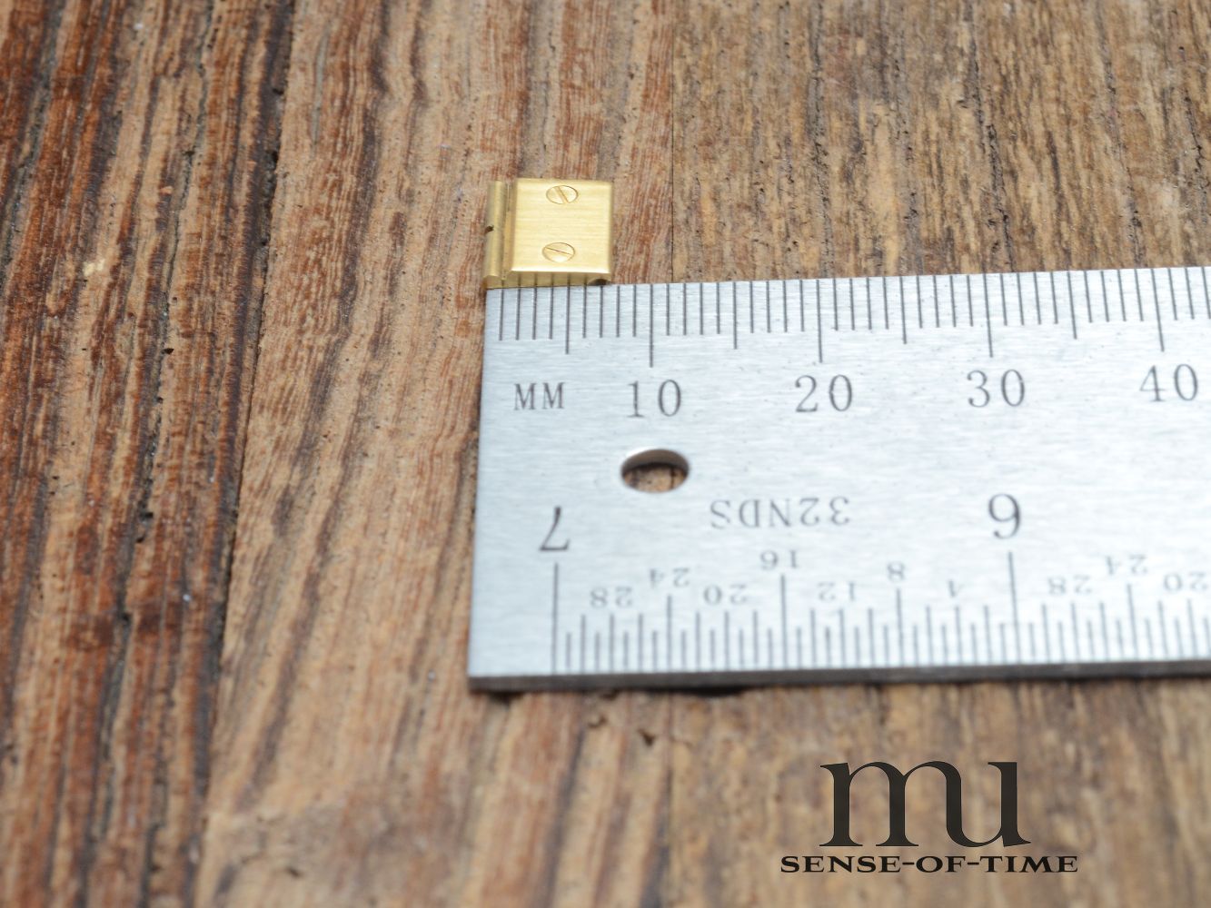 Zubehörteile: Bandglied Link Cartier Santos in 18kt Gold 10mm