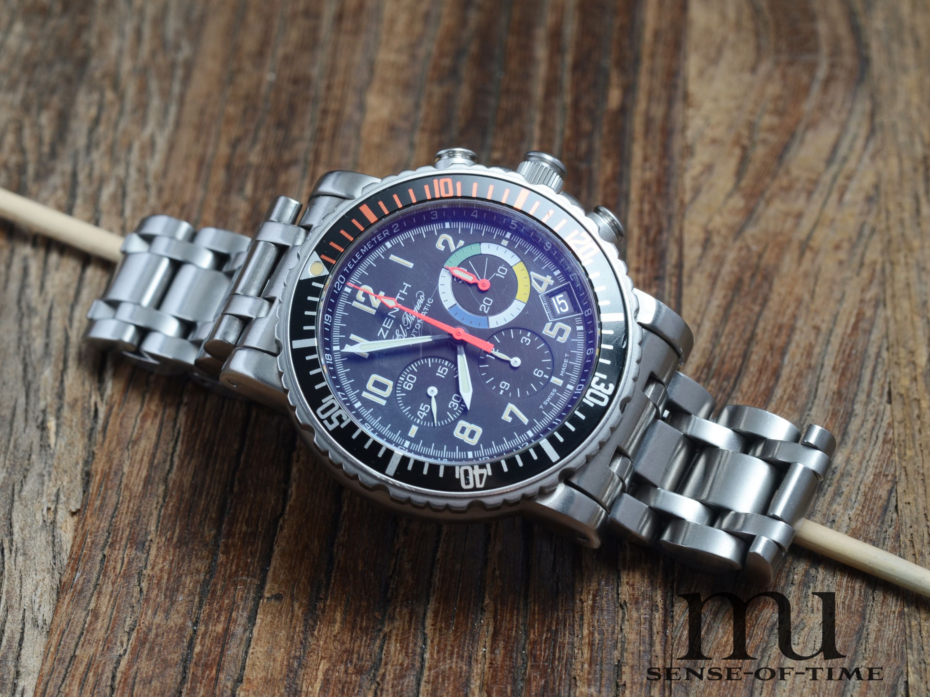 Zenith Rainbow el primero mit Rainbow-Zifferblatt