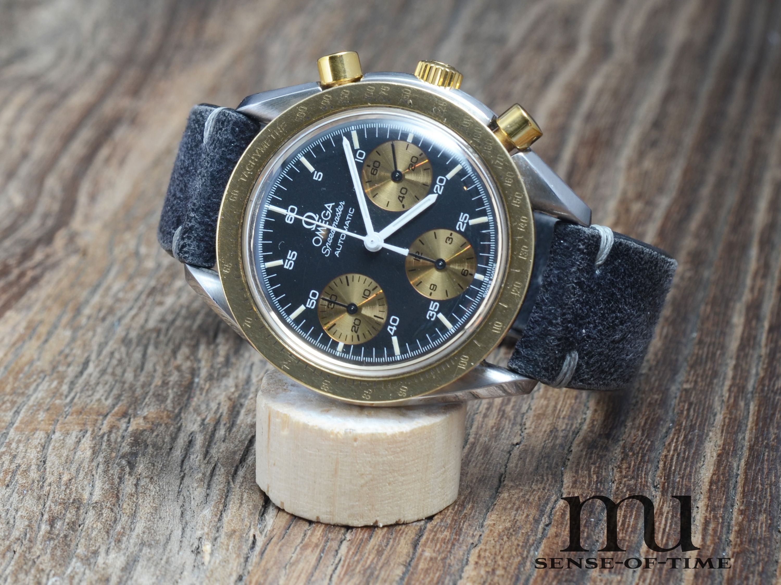 Omega Speedmaster Reduced Stahl/Gold Tritium