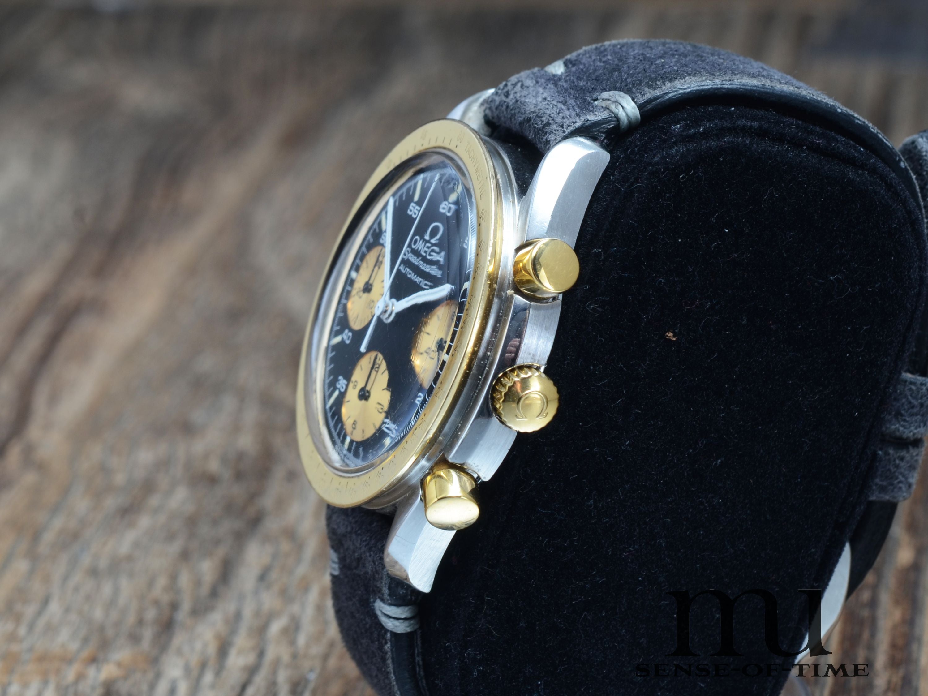 Omega Speedmaster Reduced Stahl/Gold Tritium