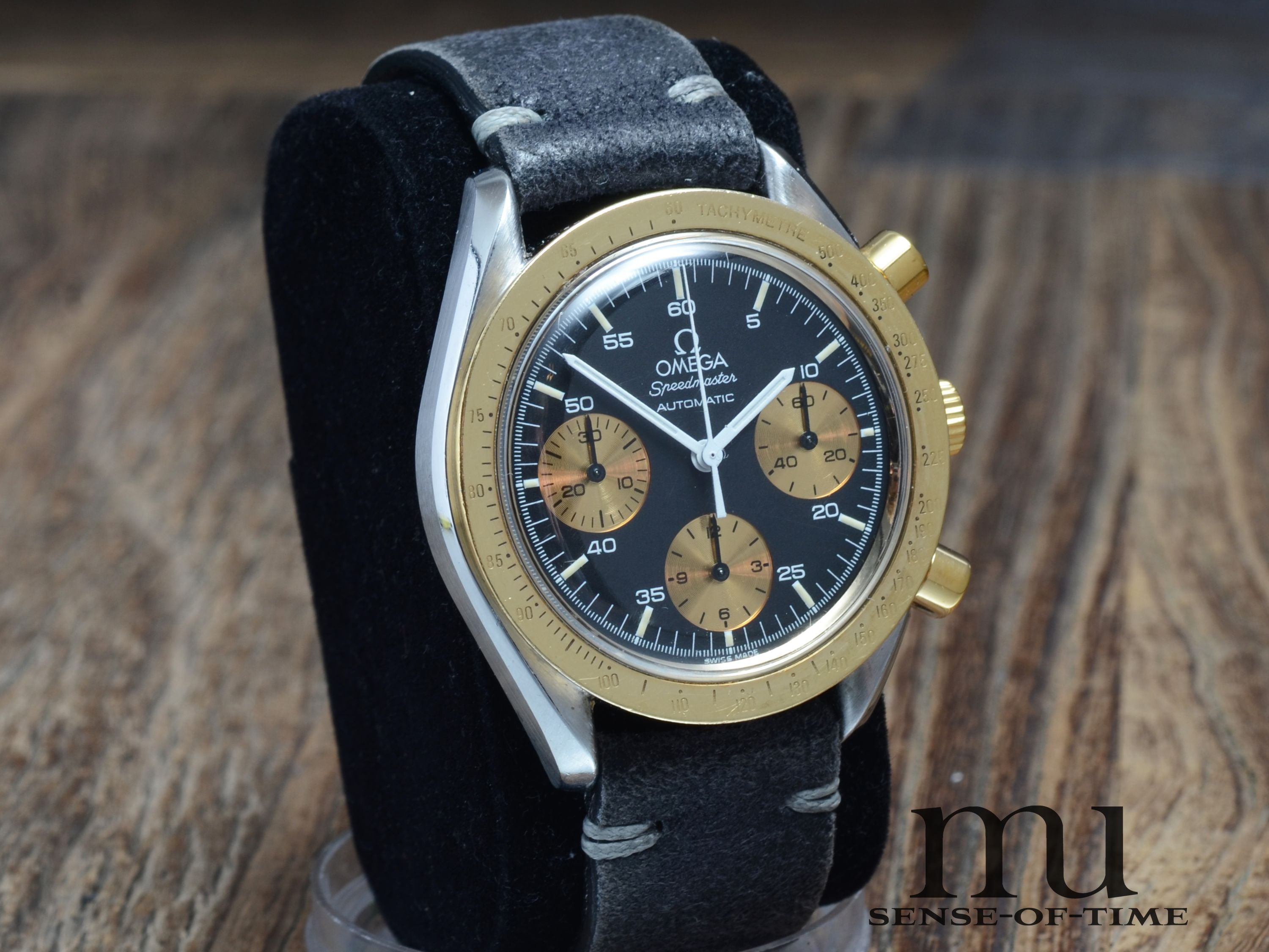 Omega Speedmaster Reduced Stahl/Gold Tritium
