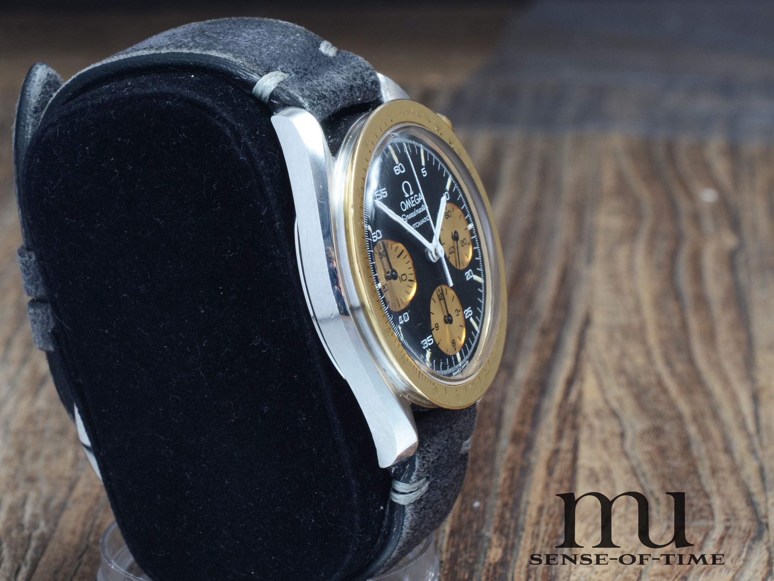 Omega Speedmaster Reduced Stahl/Gold Tritium