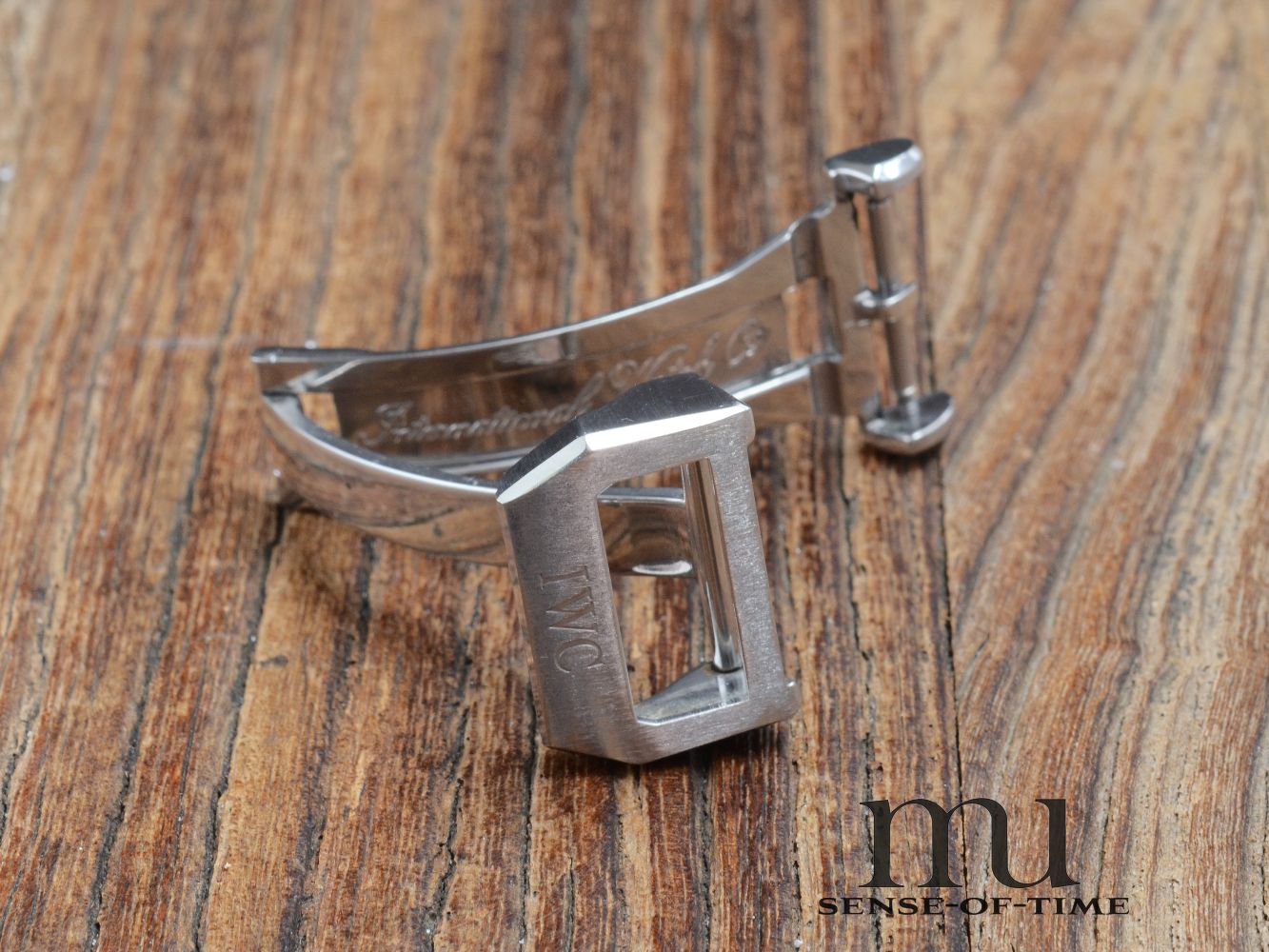 Zubehör: IWC Faltschließe Edelstahl 18mm