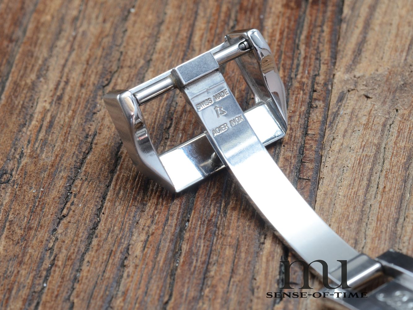 Zubehör: IWC Faltschließe Edelstahl 18mm