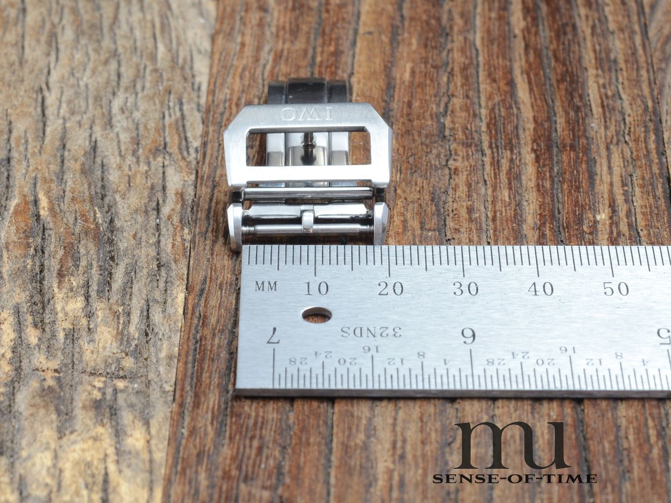 Zubehör: IWC Faltschließe Edelstahl 18mm