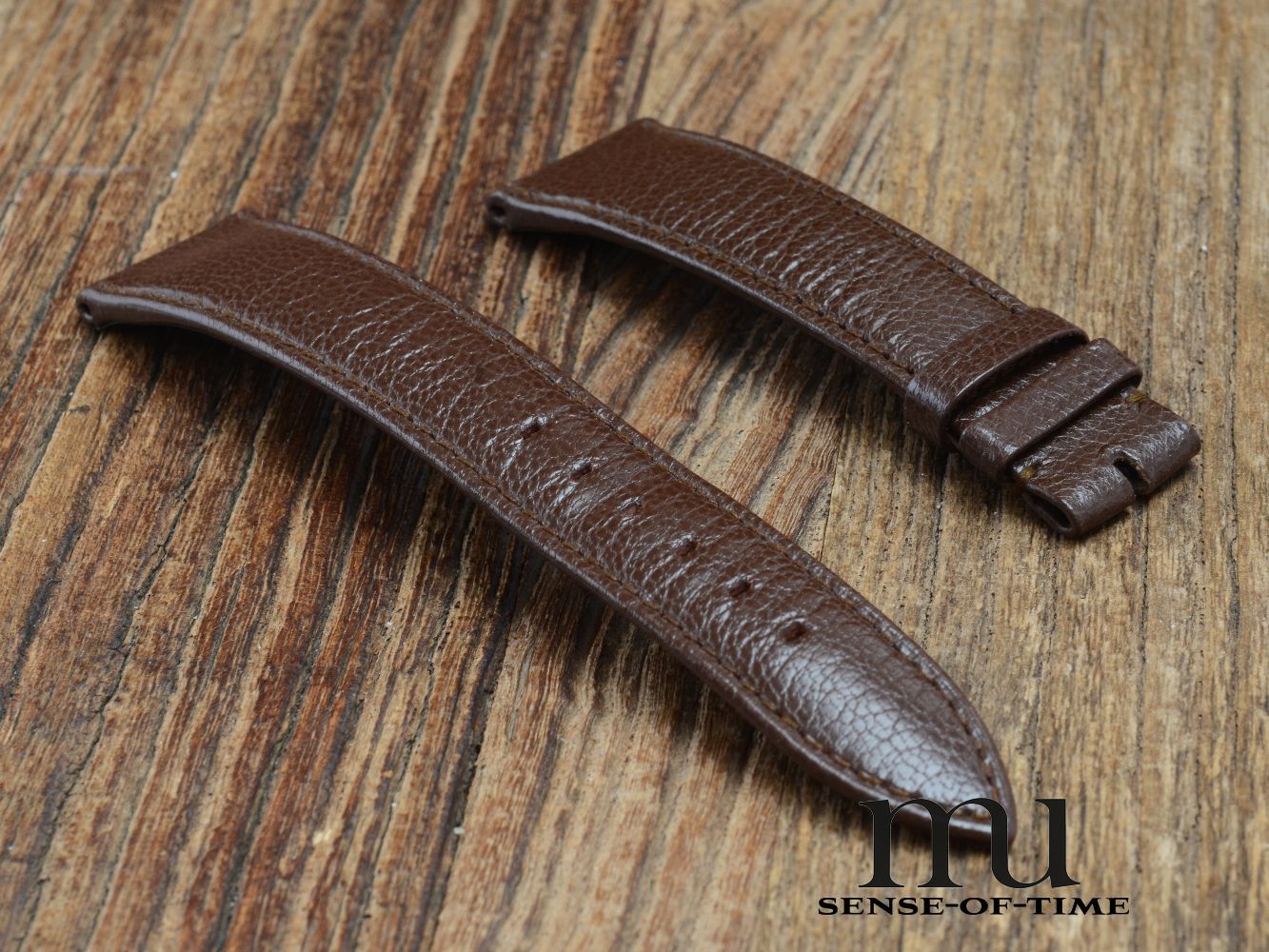 Zubehör: Rolex Lederband, braun, 20mm, NOS