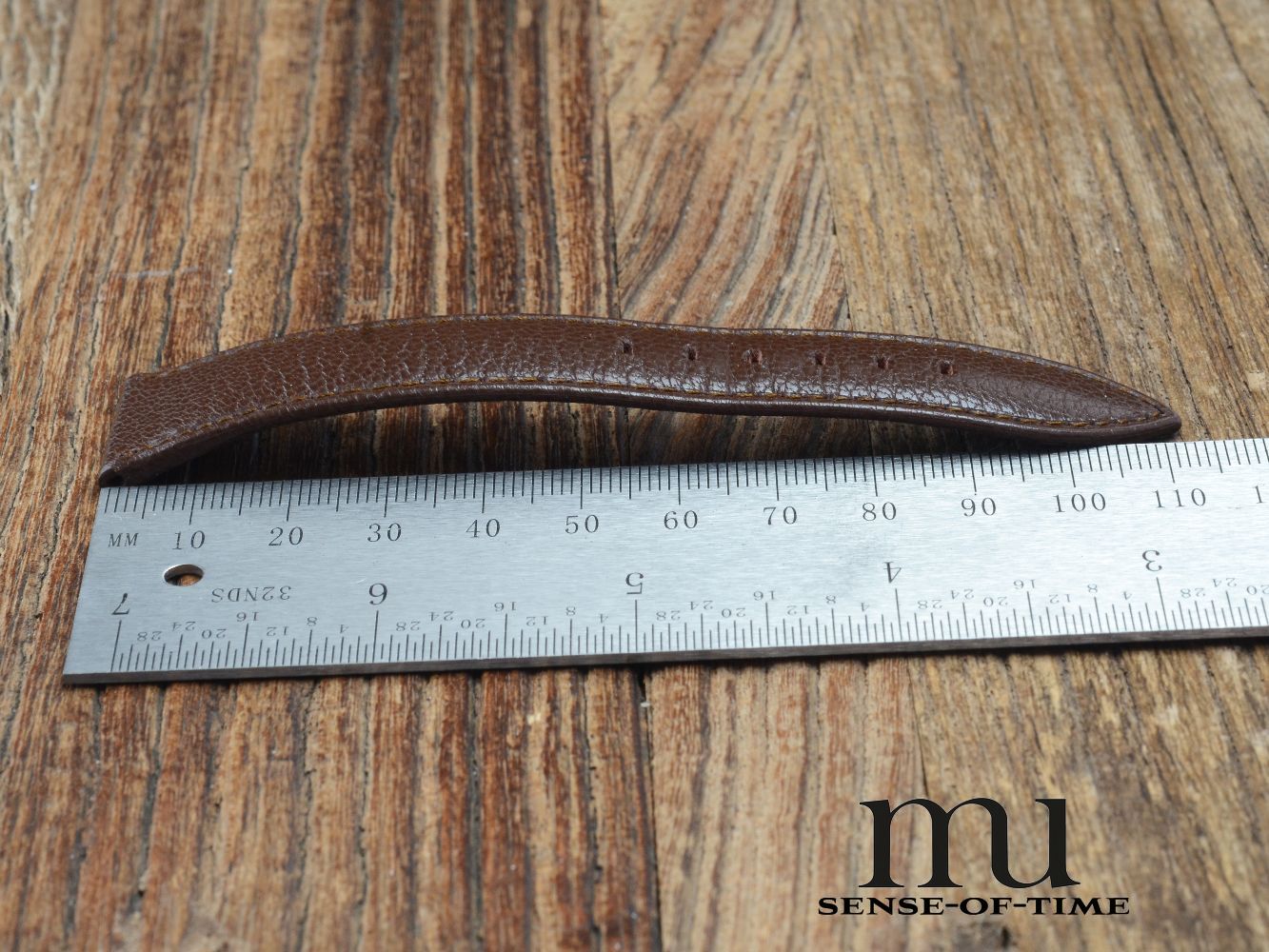 Zubehör: Rolex Lederband, braun, 20mm, NOS