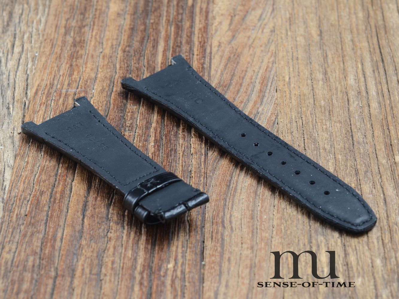 Zubehör: IWC Krokolederband für Ingenieur IW3784, schwarz, NOS