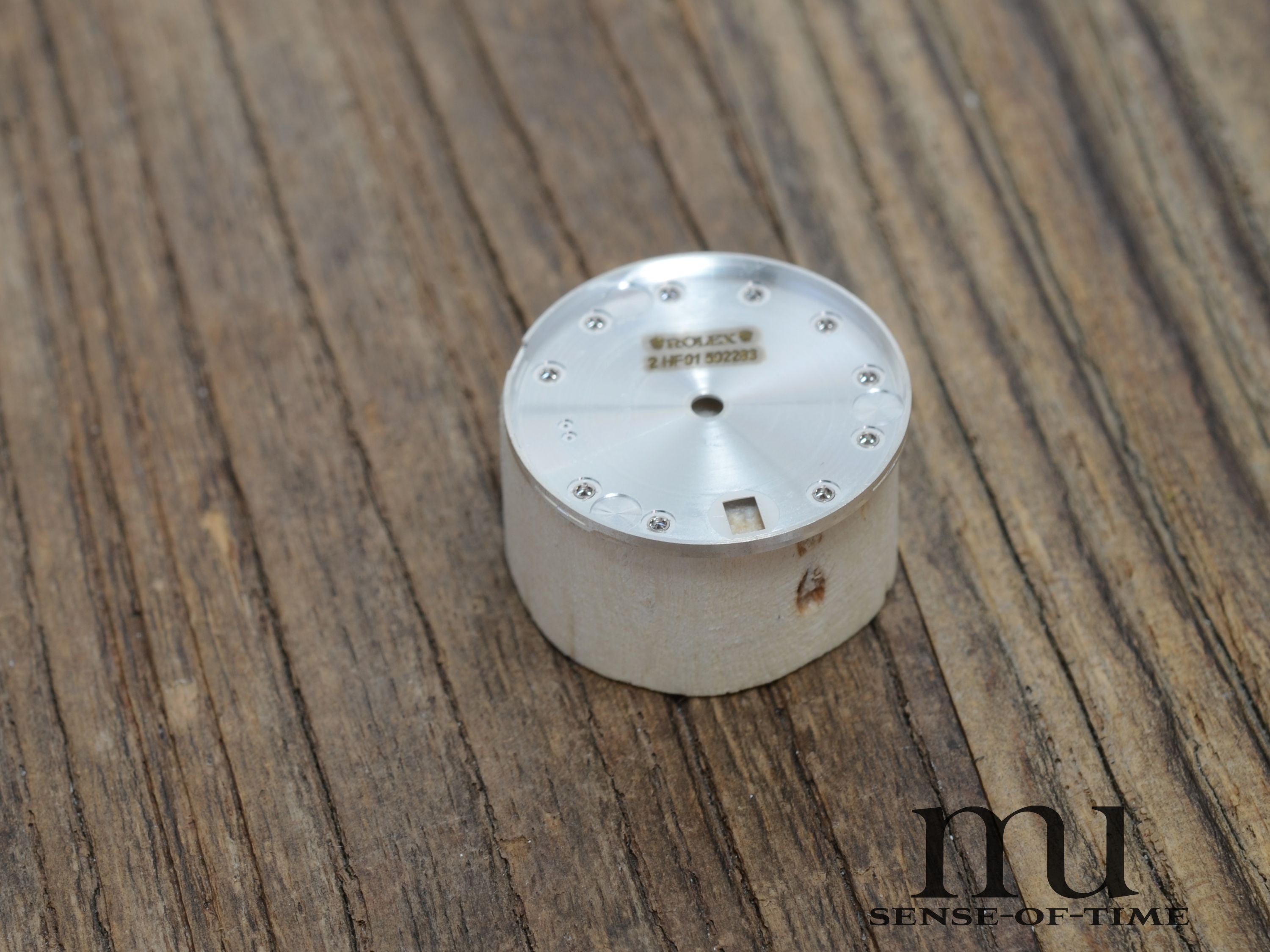 Zubehör: Rolex Diamant-Zifferblatt silber für 31mm Modelle