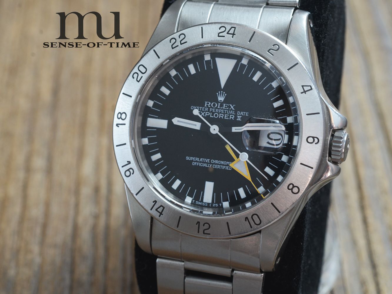 Rolex Explorer II 1655 MK1 Case B&P Service by Rolex 2019 Vintage