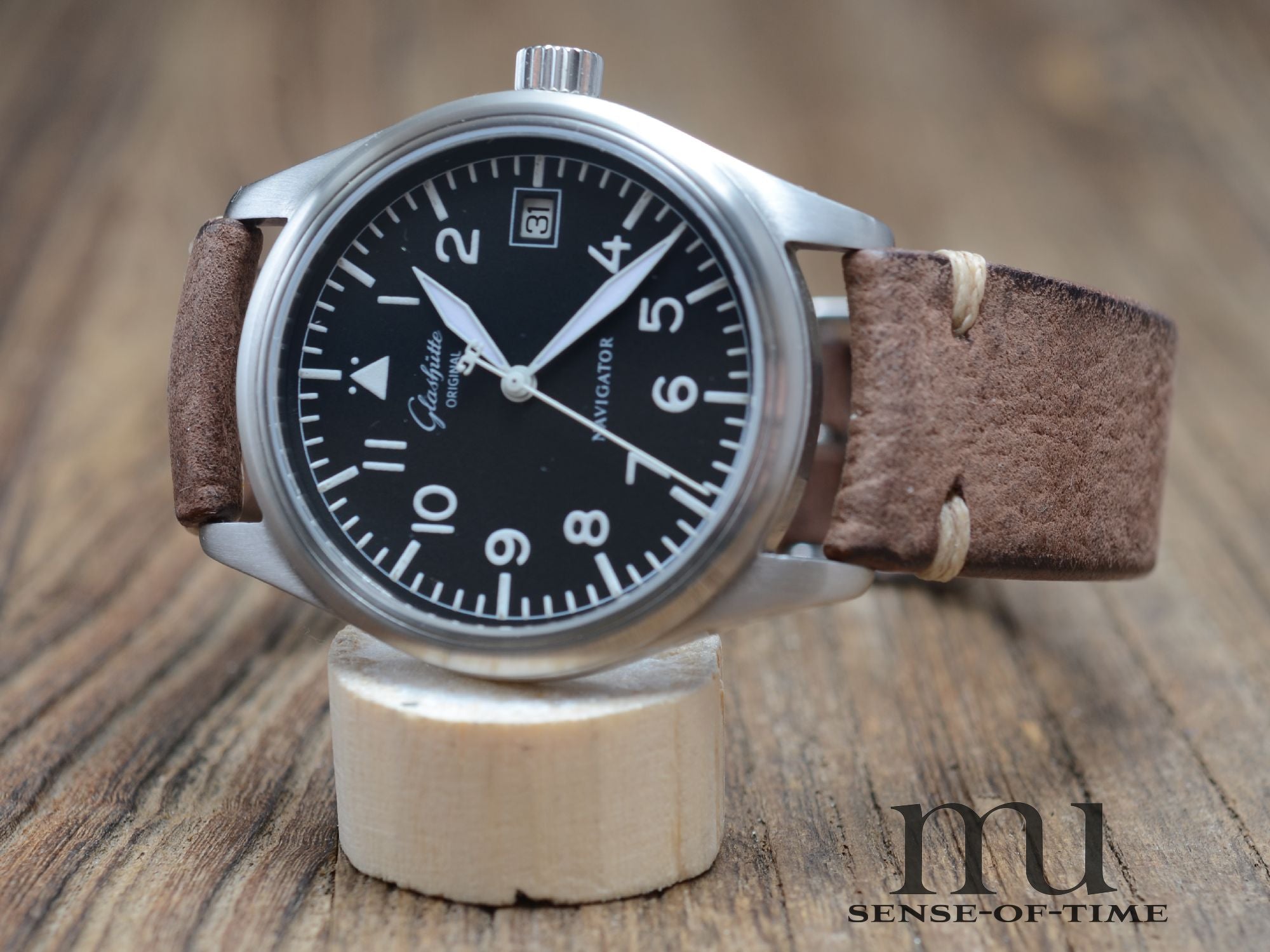 Glashütte Original Navigator II Fliegeruhr Pilot Automatik