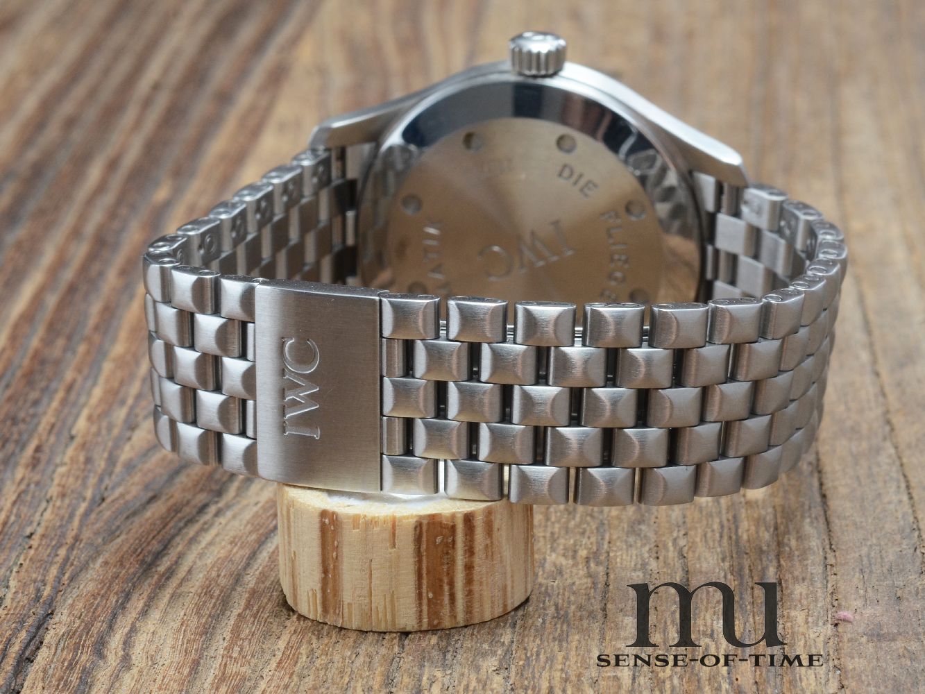 IWC Mark XV Fliegeruhr mit Stahlband Pilot's Watch