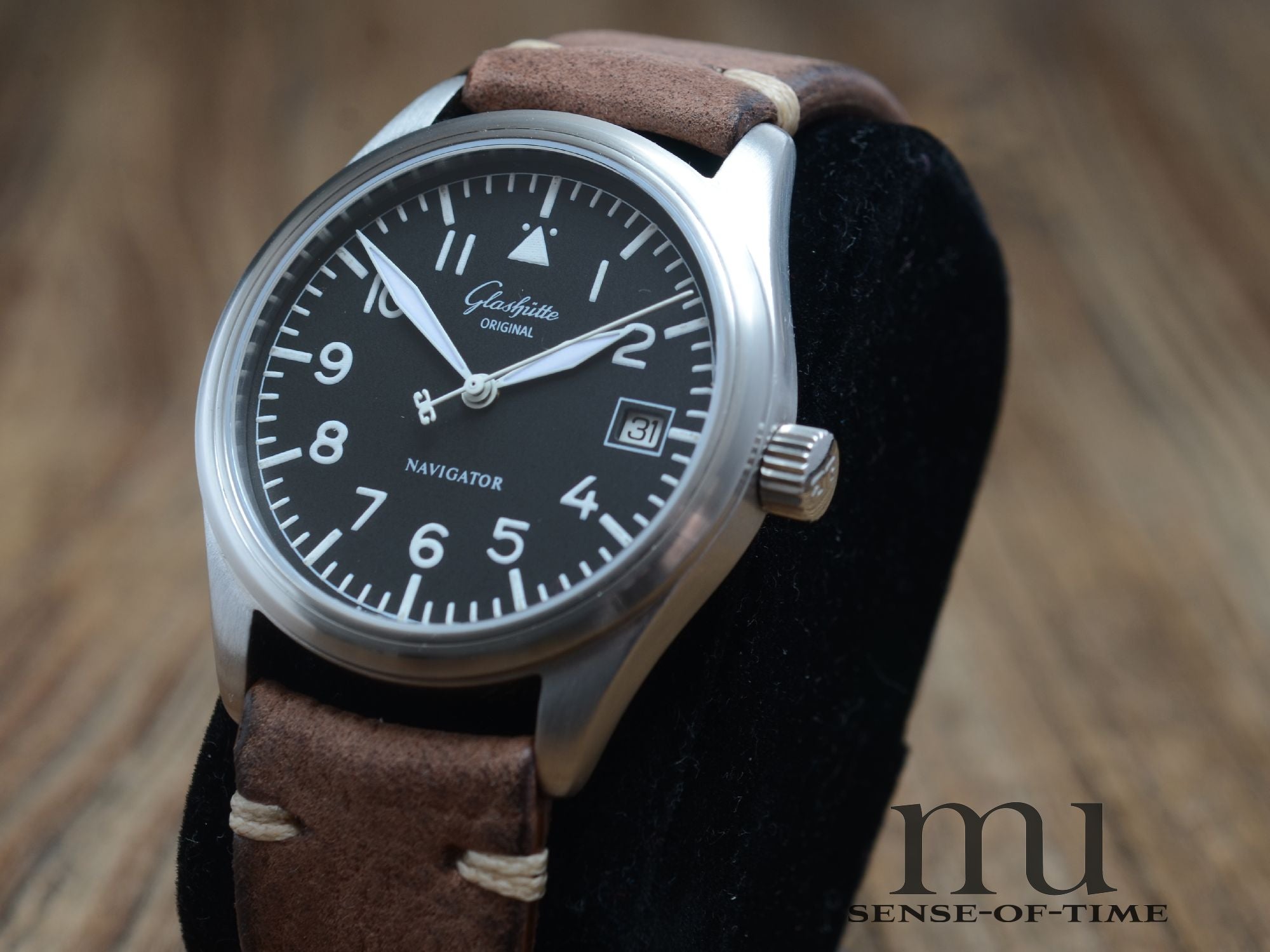 Glashütte Original Navigator II Fliegeruhr Pilot Automatik