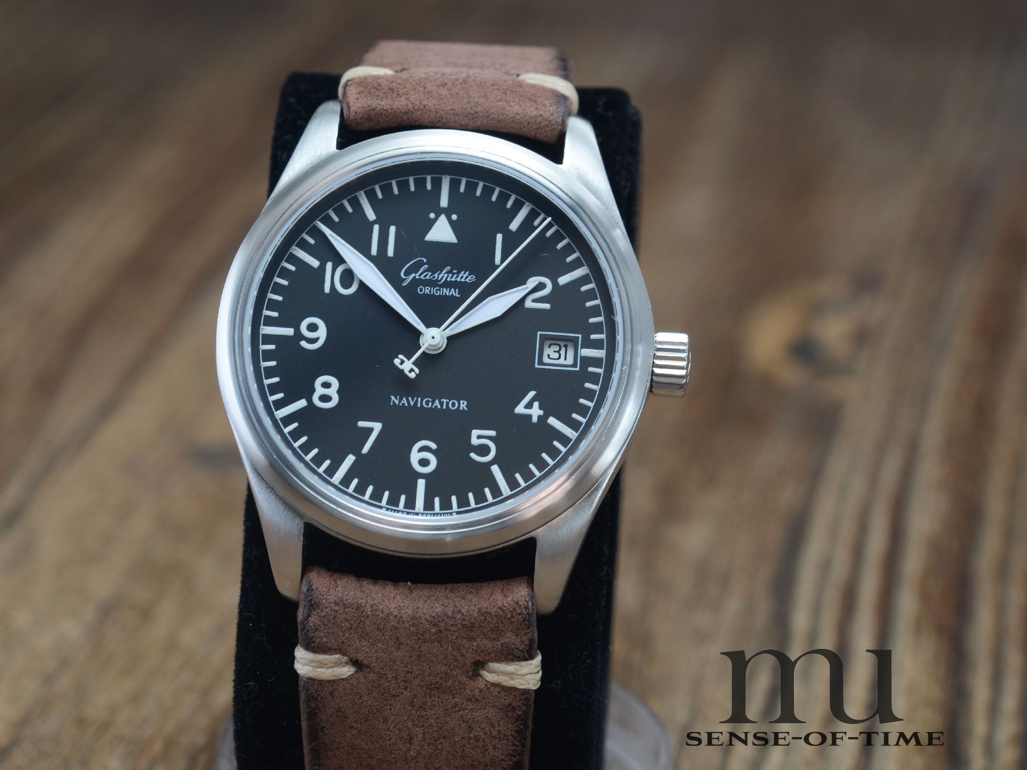 Glashütte Original Navigator II Fliegeruhr Pilot Automatik