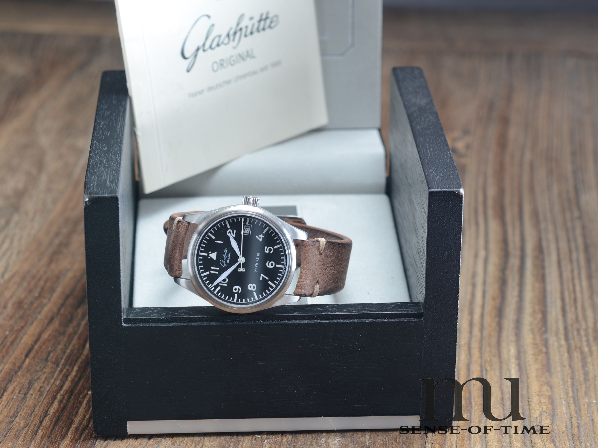 Glashütte Original Navigator II Fliegeruhr Pilot Automatik