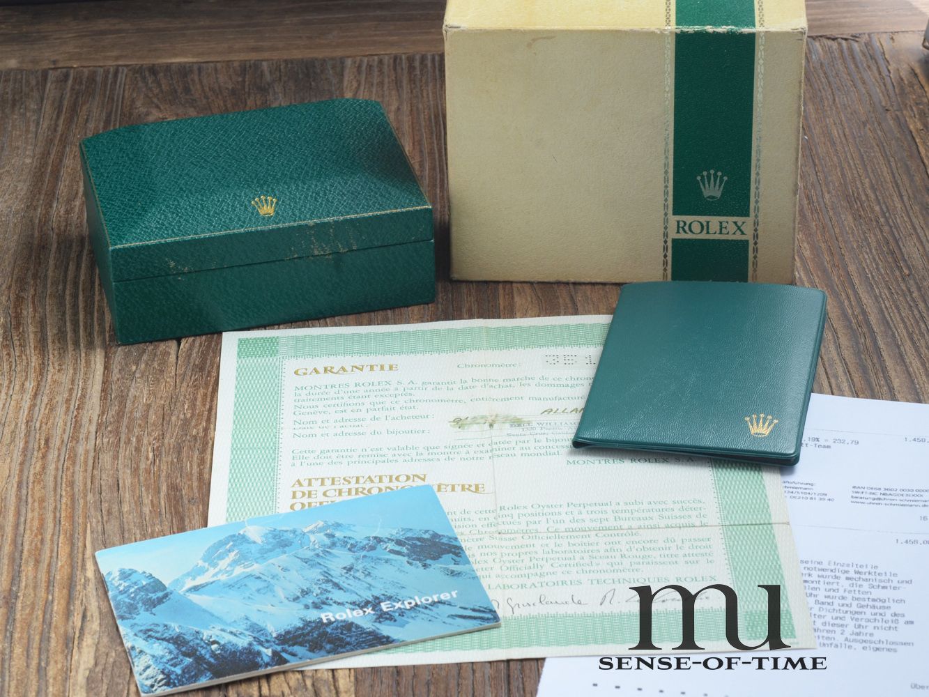 Rolex Explorer II 1655 MK1 Case B&P Service by Rolex 2019 Vintage