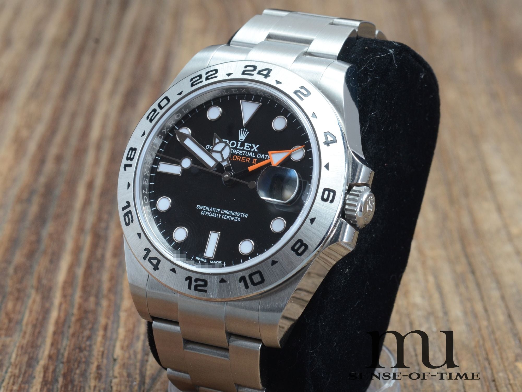 Rolex Explorer II Black, LC 100, Ref.: 216570, NOS