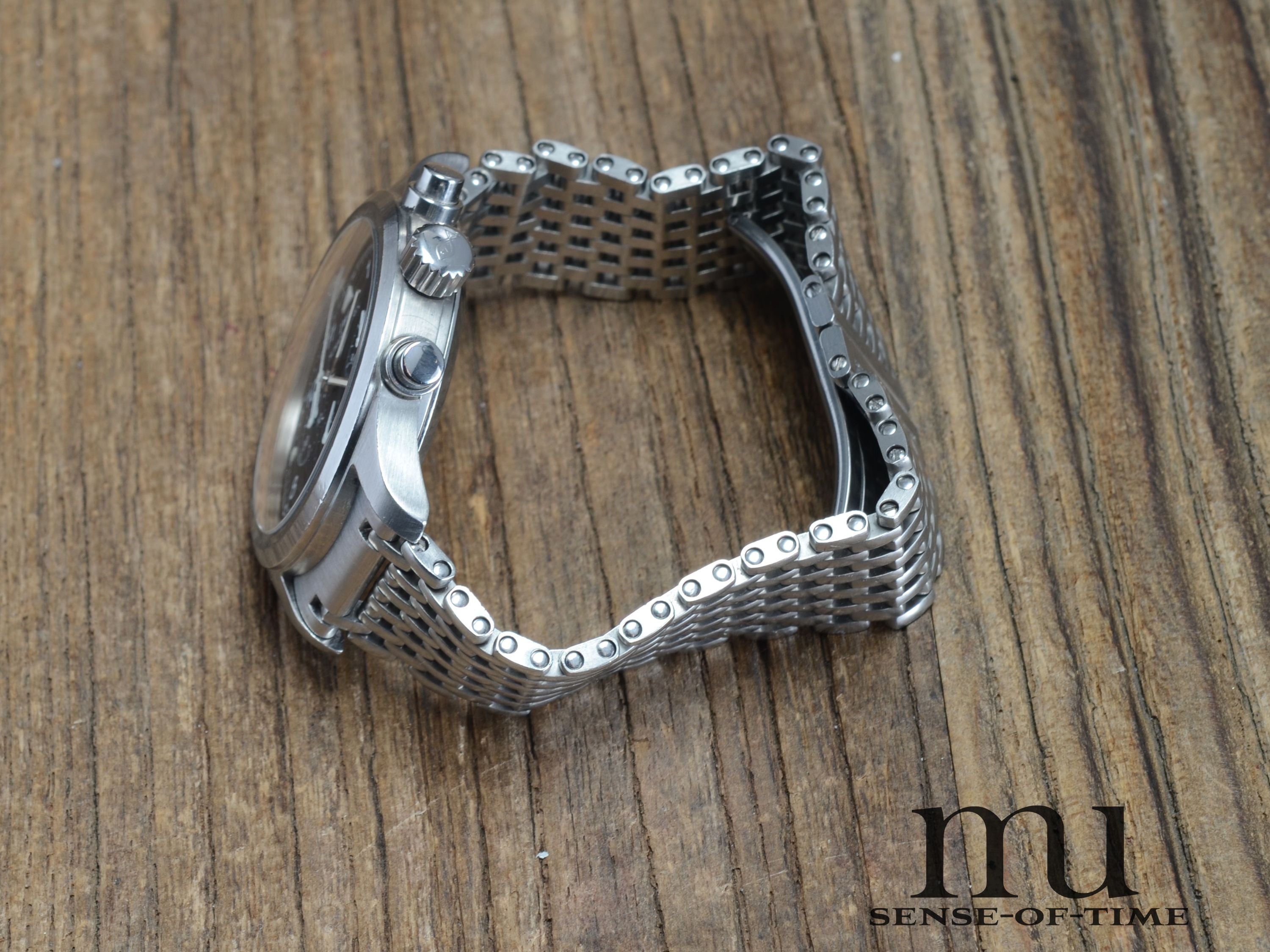 IWC Flieger-Chronograph Tritium Pilot's Watch Bracelet, IW3741