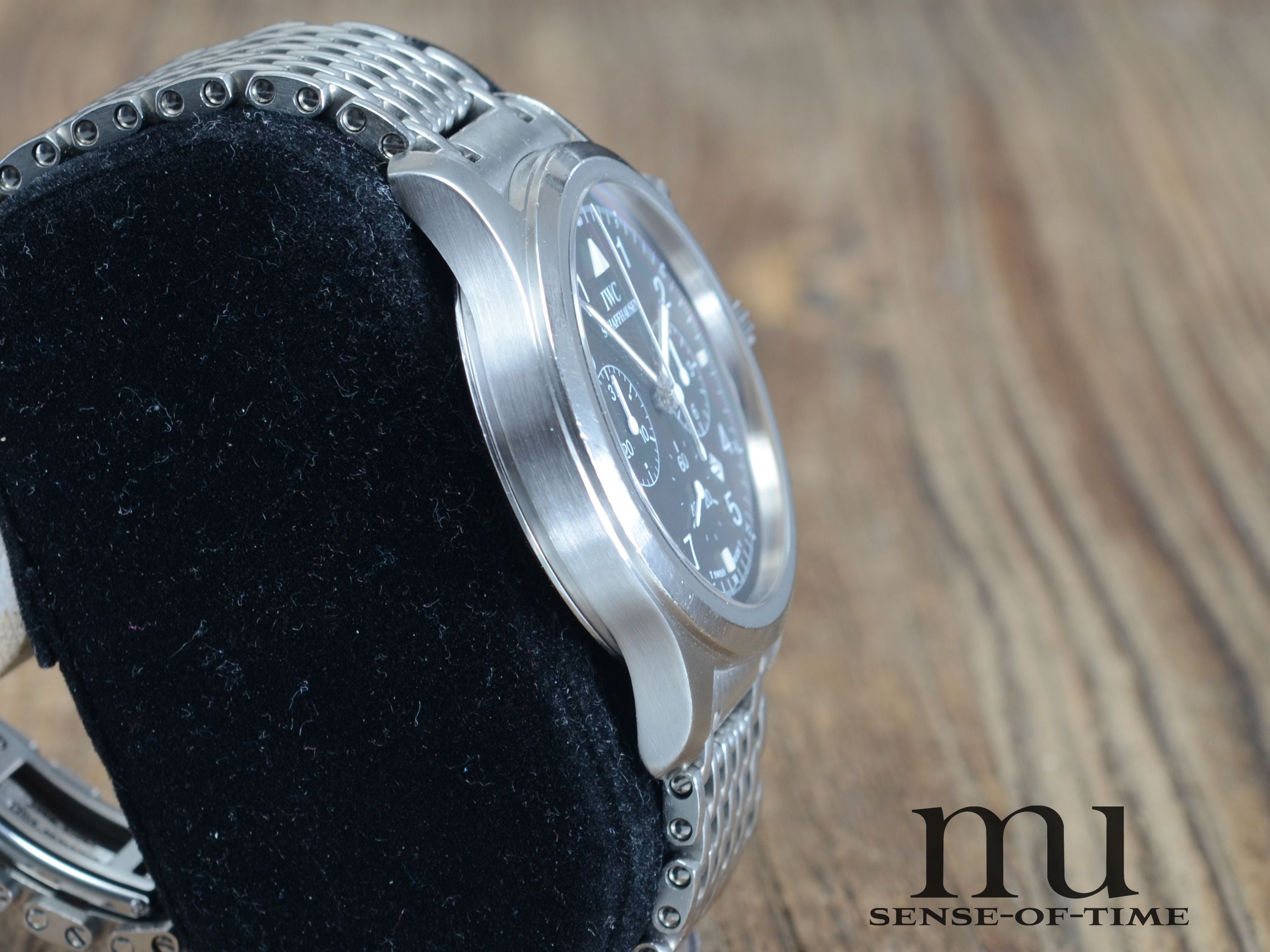 IWC Flieger-Chronograph Tritium Pilot's Watch Bracelet, IW3741