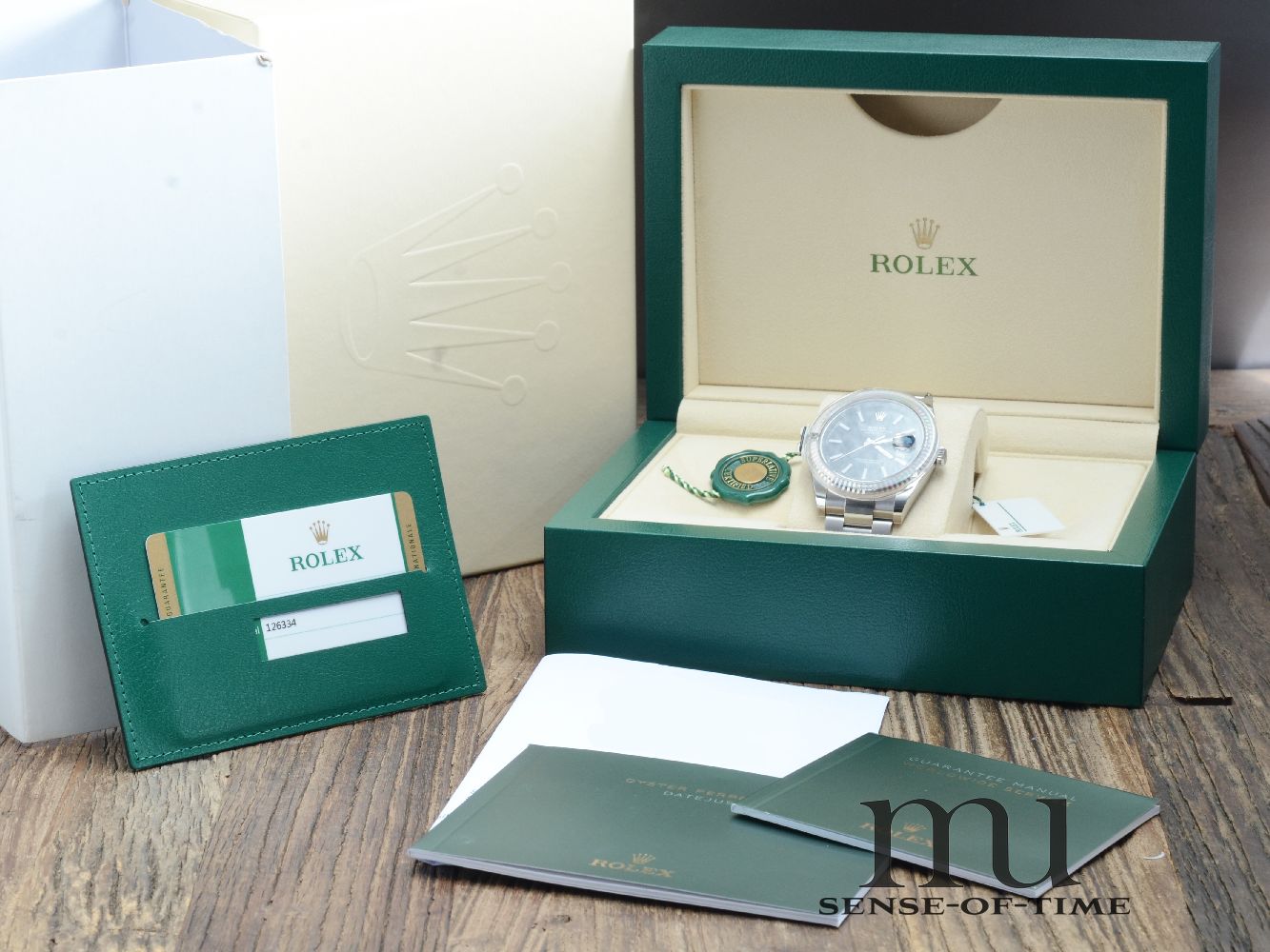 Rolex Datejust Steel 41mm Black Dial Jubilee-Bracelet, Ref.: 126334