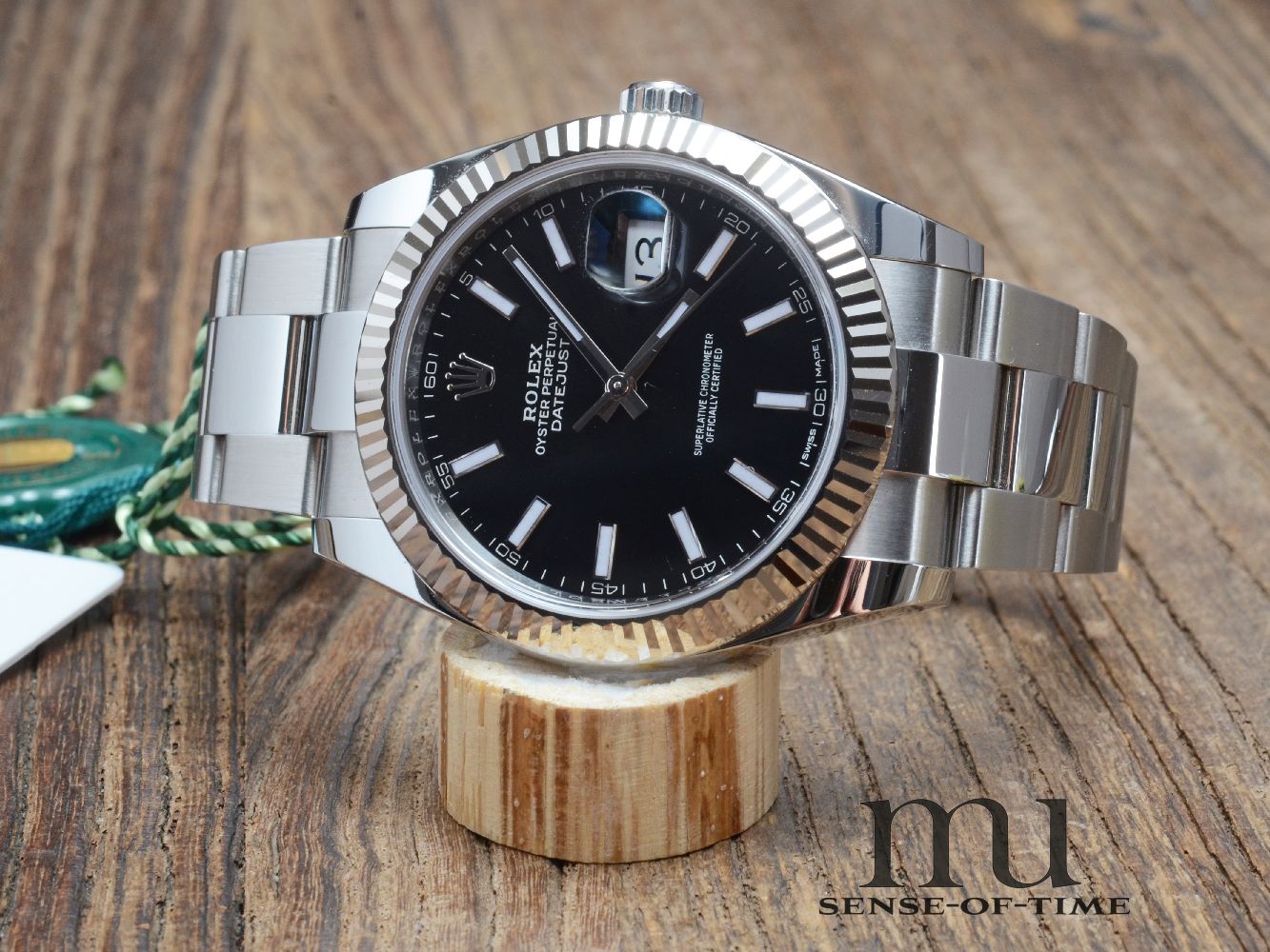 Rolex Datejust Steel 41mm Black Dial Jubilee-Bracelet, Ref.: 126334