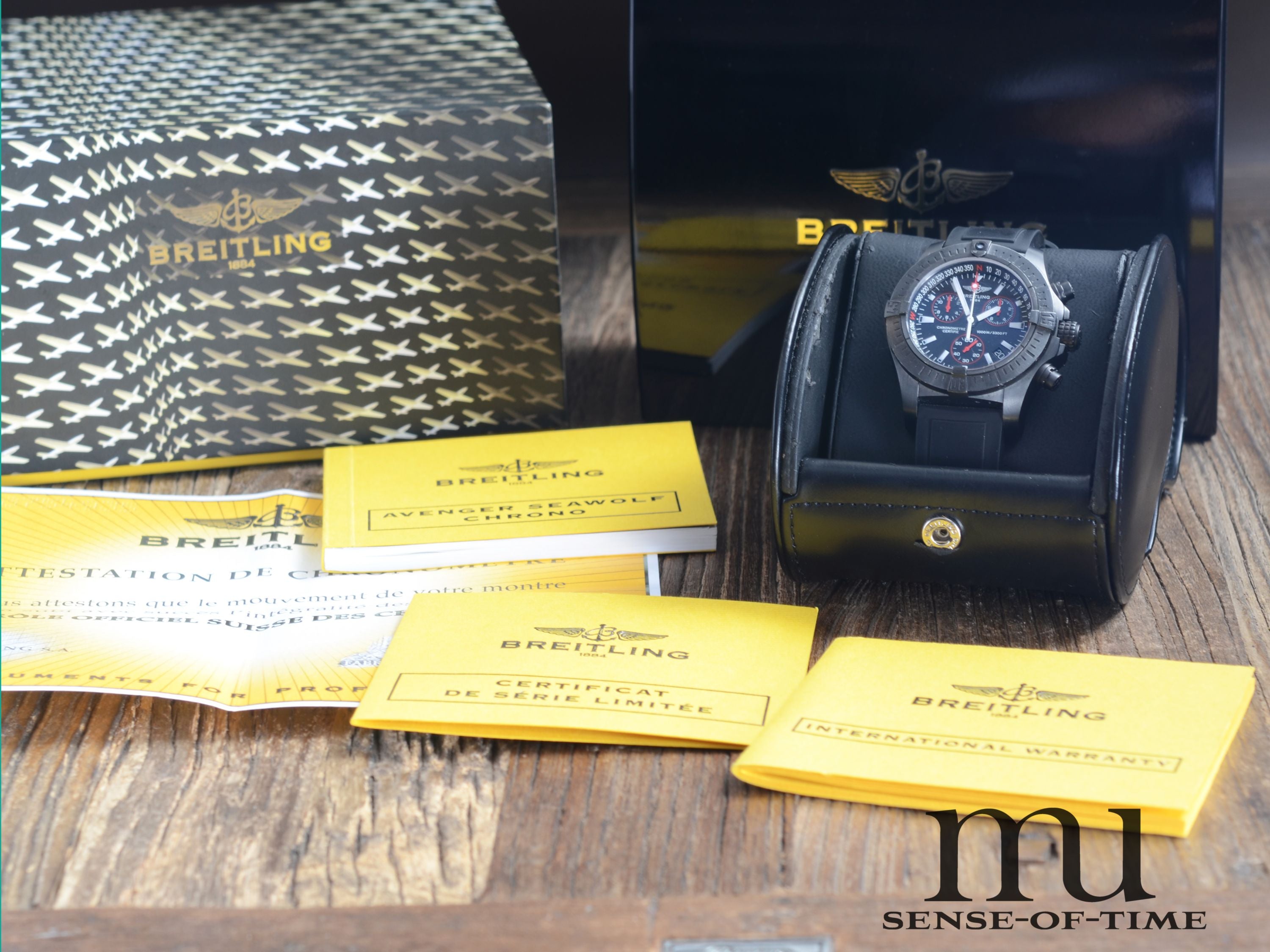 Breitling Avenger Seawolf Chronograph Blacksteel, Ref.: M7339010