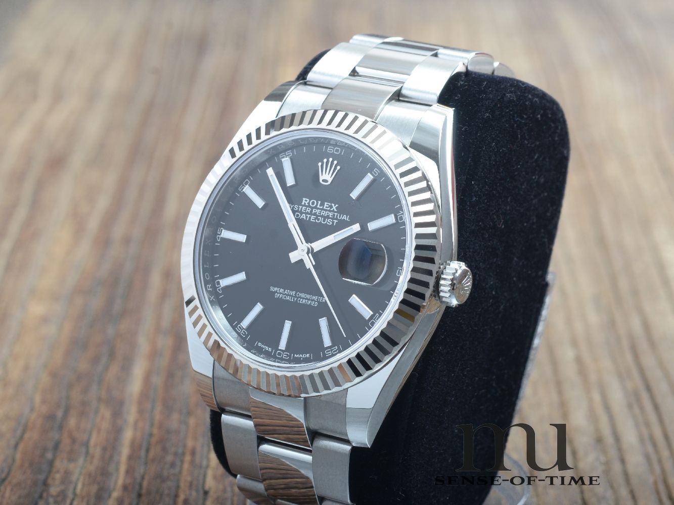 Rolex Datejust Steel 41mm Black Dial Jubilee-Bracelet, Ref.: 126334