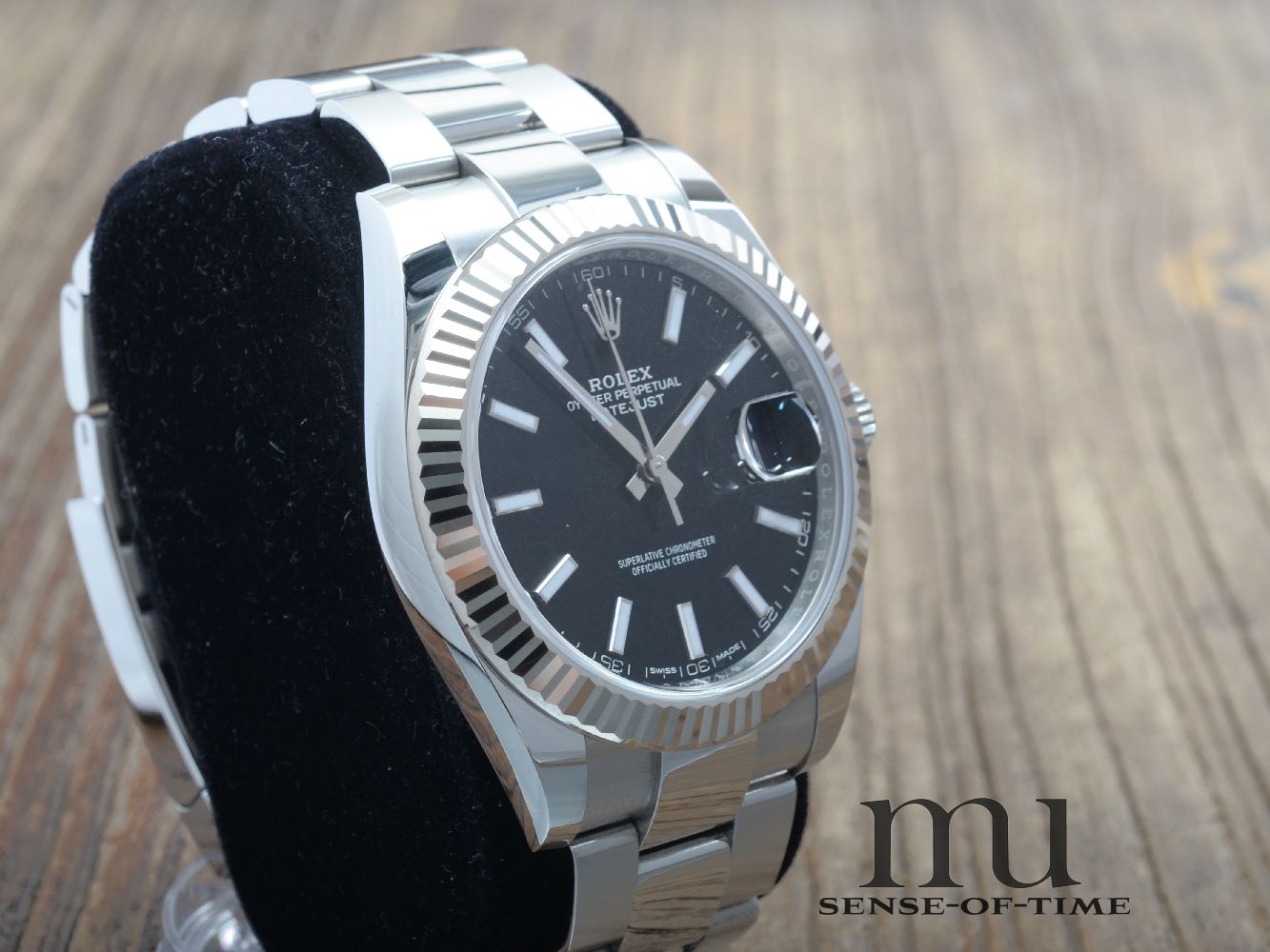 Rolex Datejust Steel 41mm Black Dial Jubilee-Bracelet, Ref.: 126334