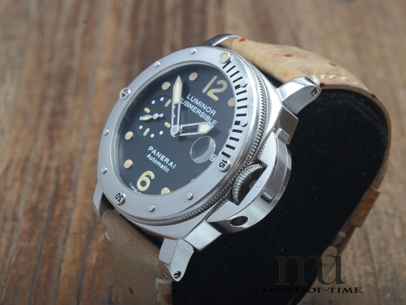 Panerai Submersible PAM024 mit original Tritium Dial & Hands