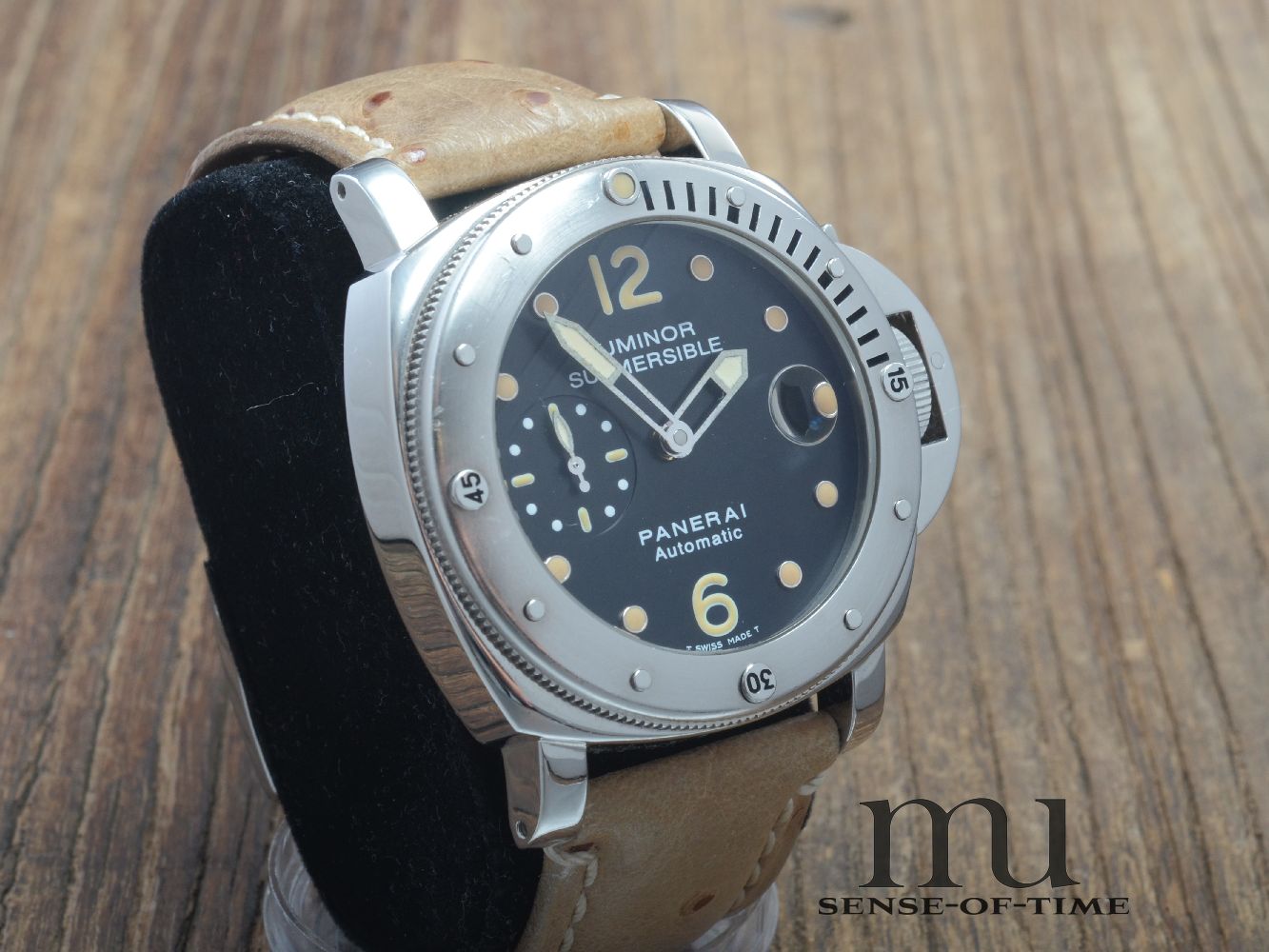 Panerai Submersible PAM024 mit original Tritium Dial & Hands