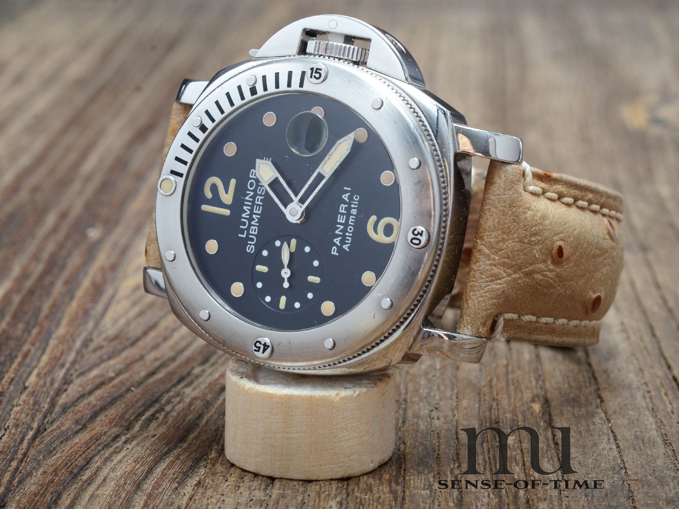 Panerai Submersible PAM024 mit original Tritium Dial & Hands