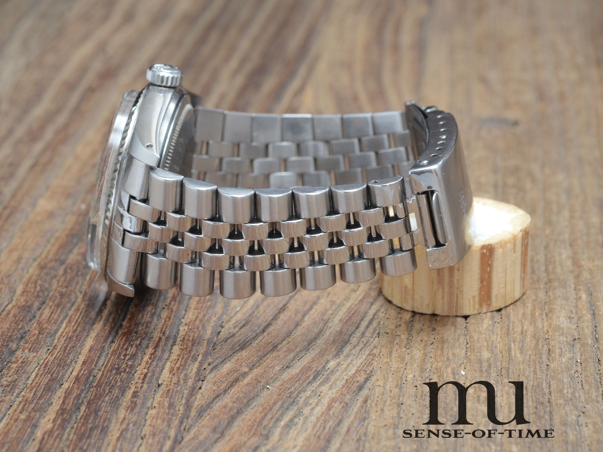 Rolex Datejust 36mm St/WG B&P Pie Pan Sigma Dial LC100 Seahorse Box, Ref.: 1601