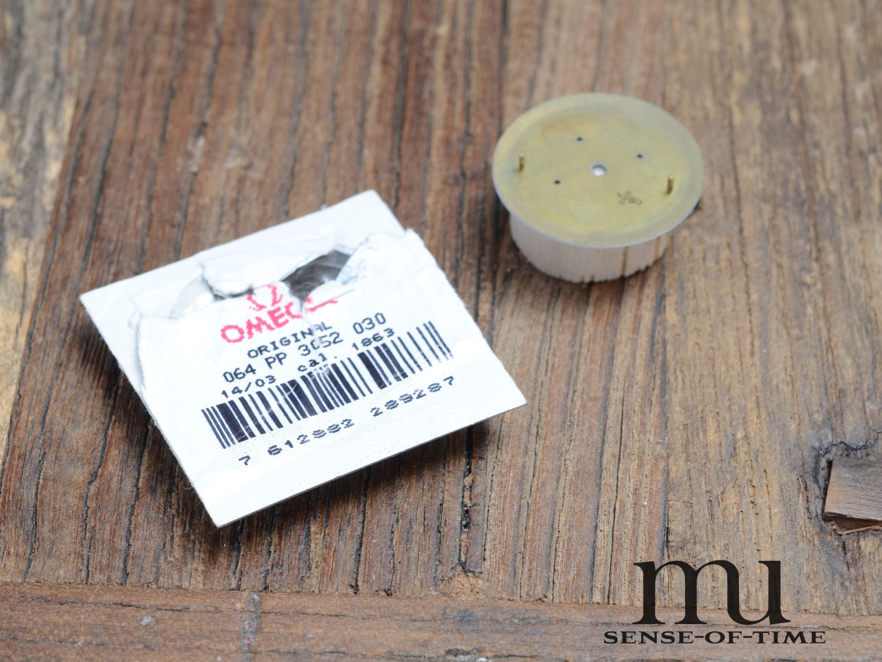 Zubehörteile: Zifferblatt White Dial für Omega Speedmaster, Albino Ref.: 3593.20.00