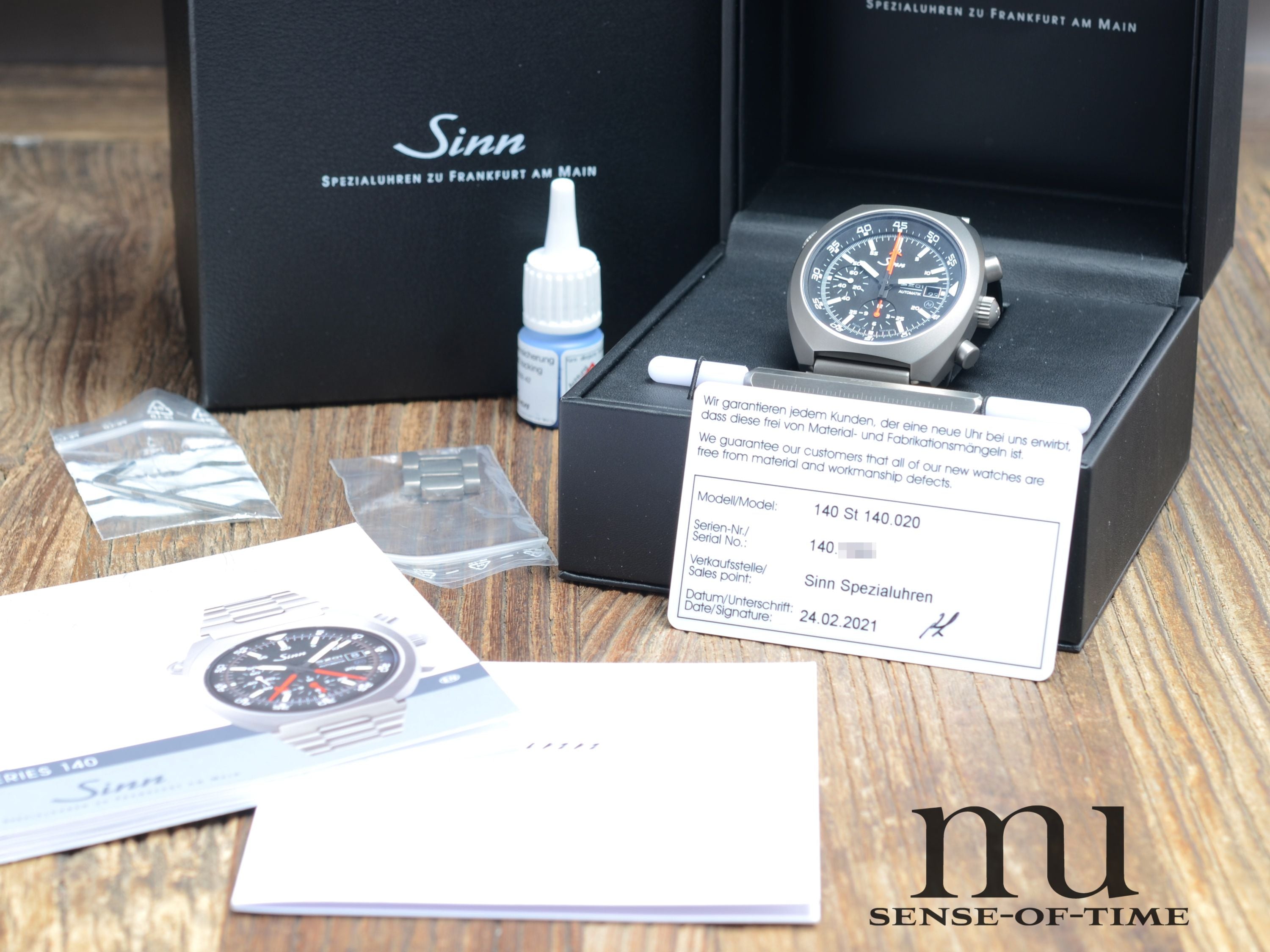 Sinn 140St 'Der Weltraumchronograph', Ref.: 140.020