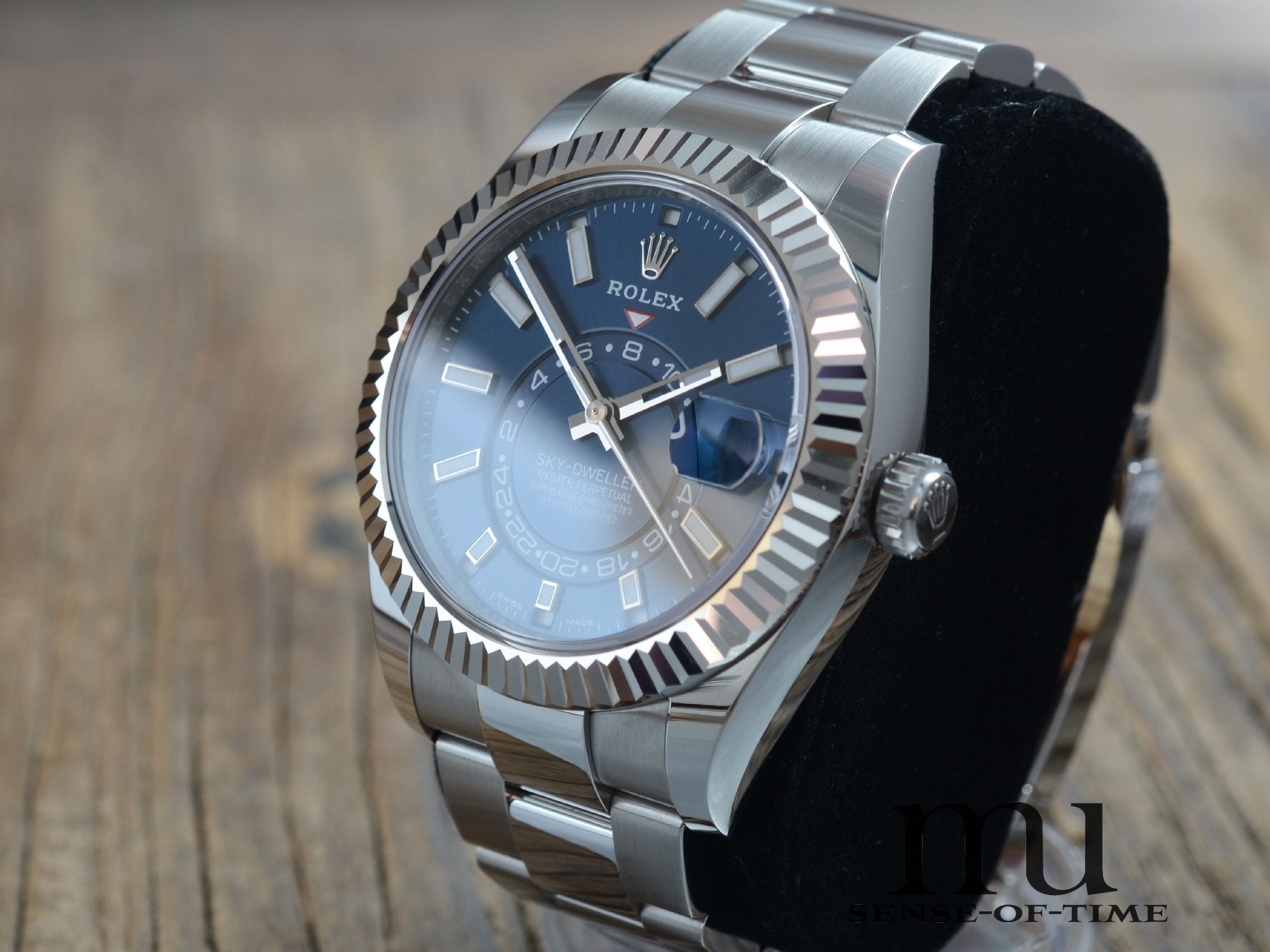 Rolex Sky-Dweller Blue Dial, Ref.: 326934, LC 100, neu