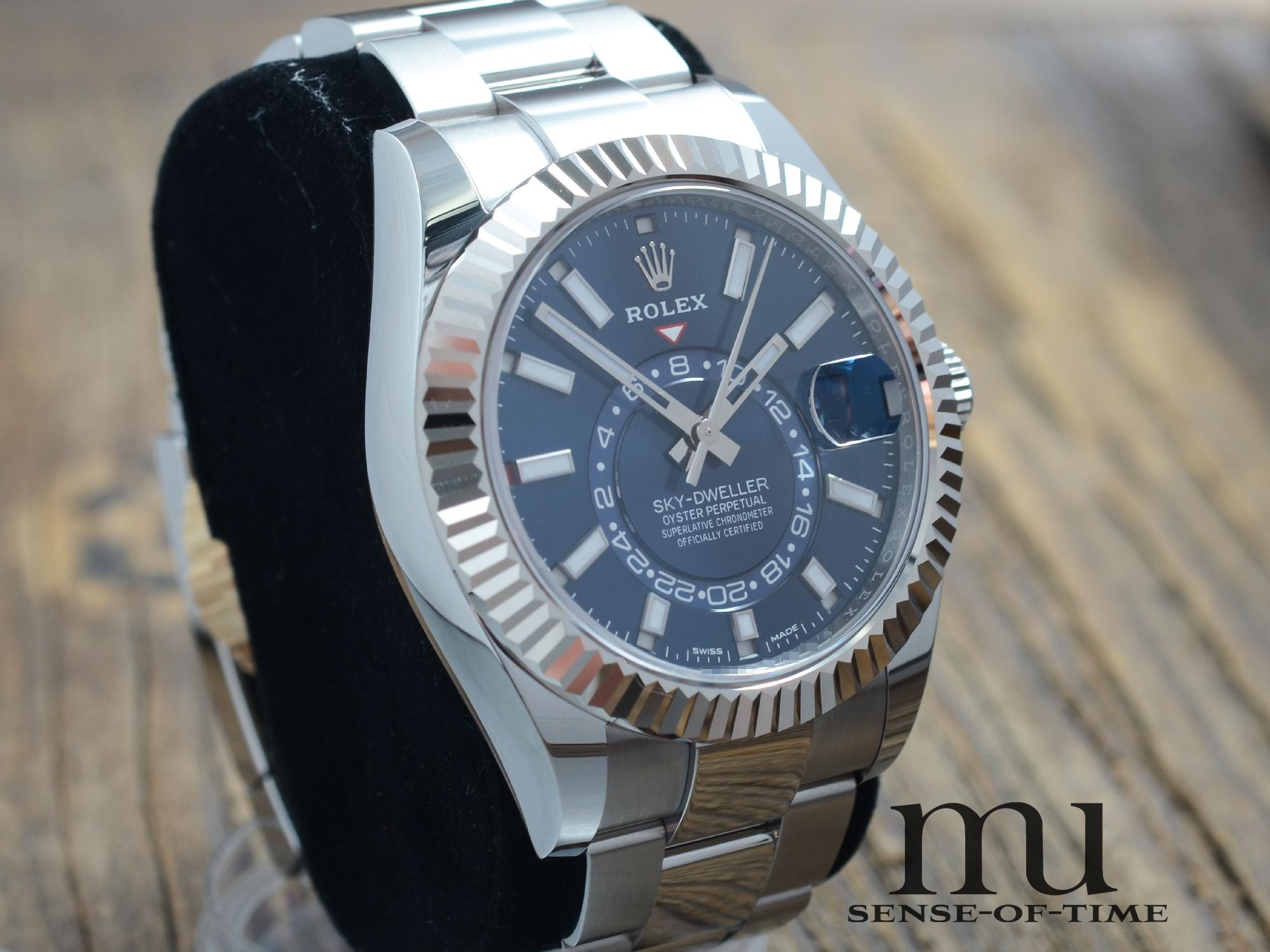 Rolex Sky-Dweller Blue Dial, Ref.: 326934, LC 100, neu