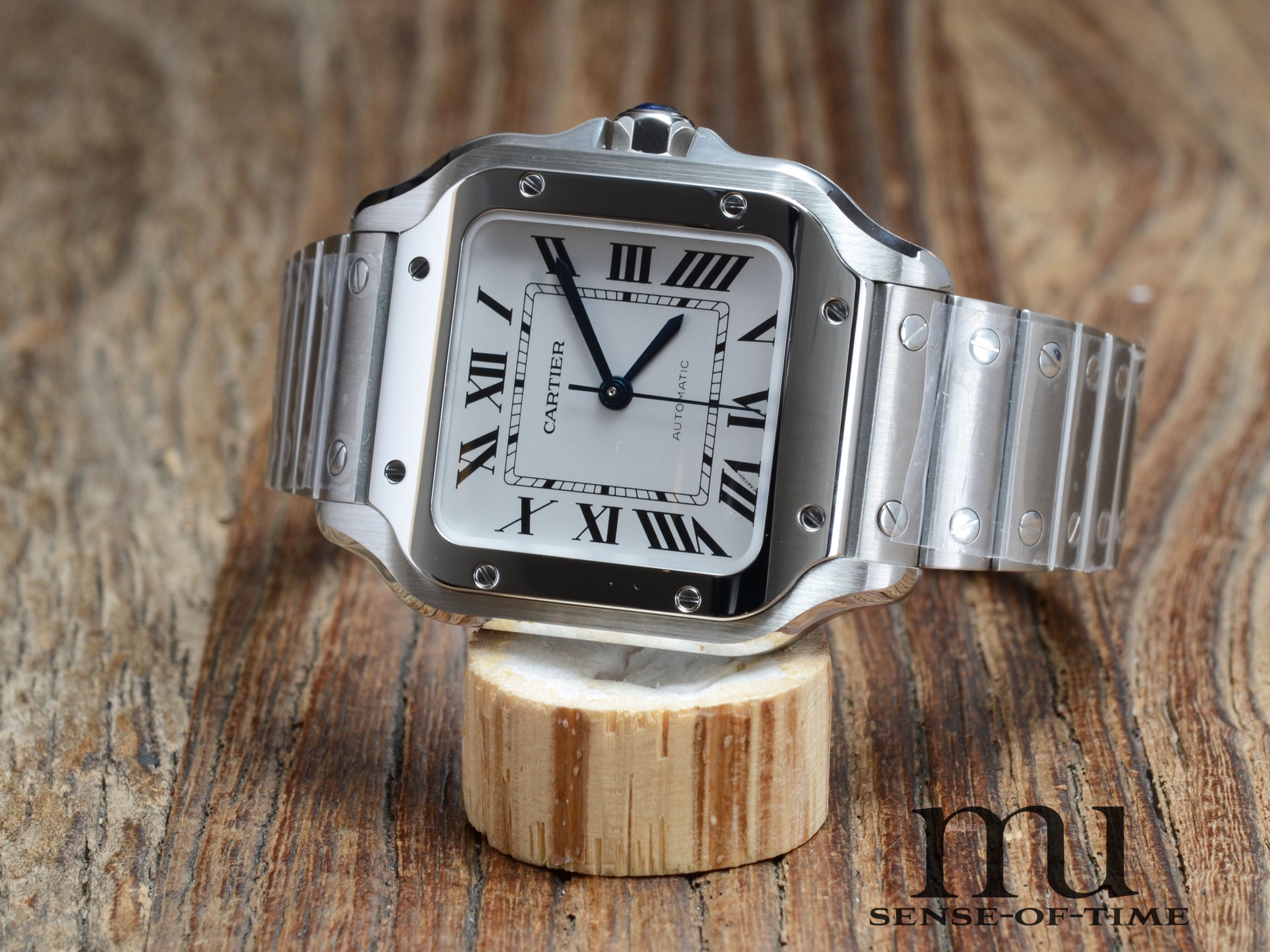 Cartier Santos de Cartier Stahl Medium, Ref.: WSSA0029