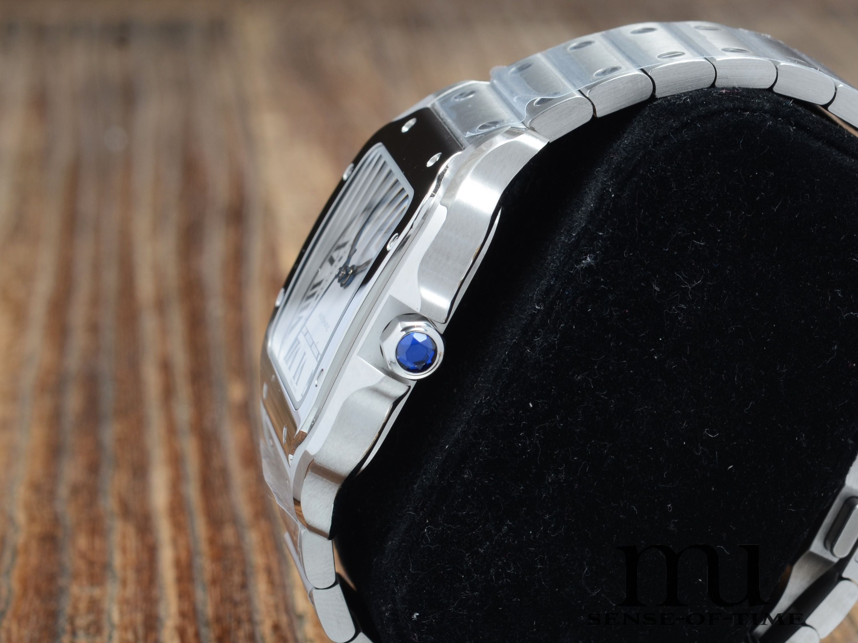 Cartier Santos de Cartier Stahl Medium, Ref.: WSSA0029