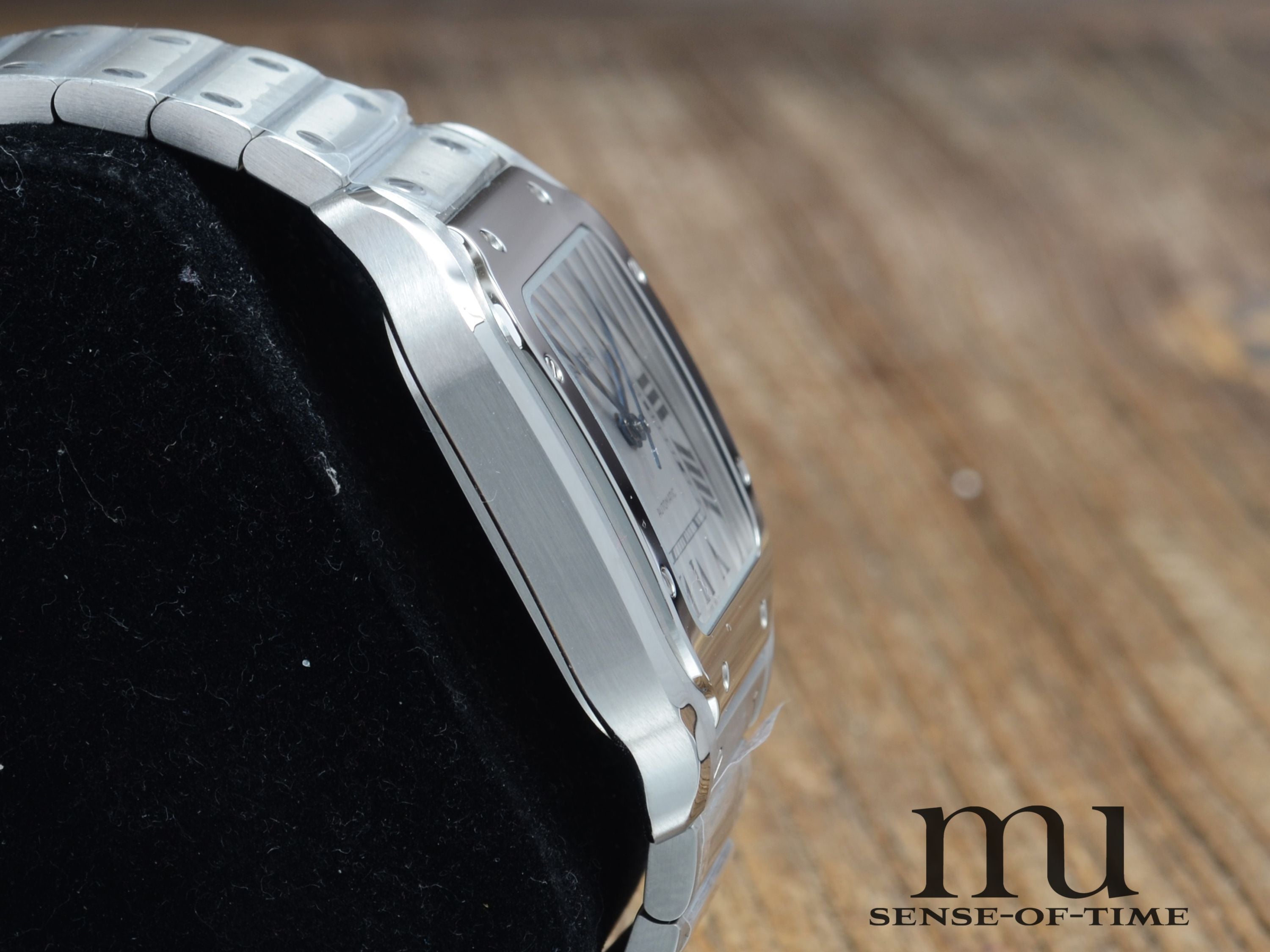 Cartier Santos de Cartier Stahl Medium, Ref.: WSSA0029