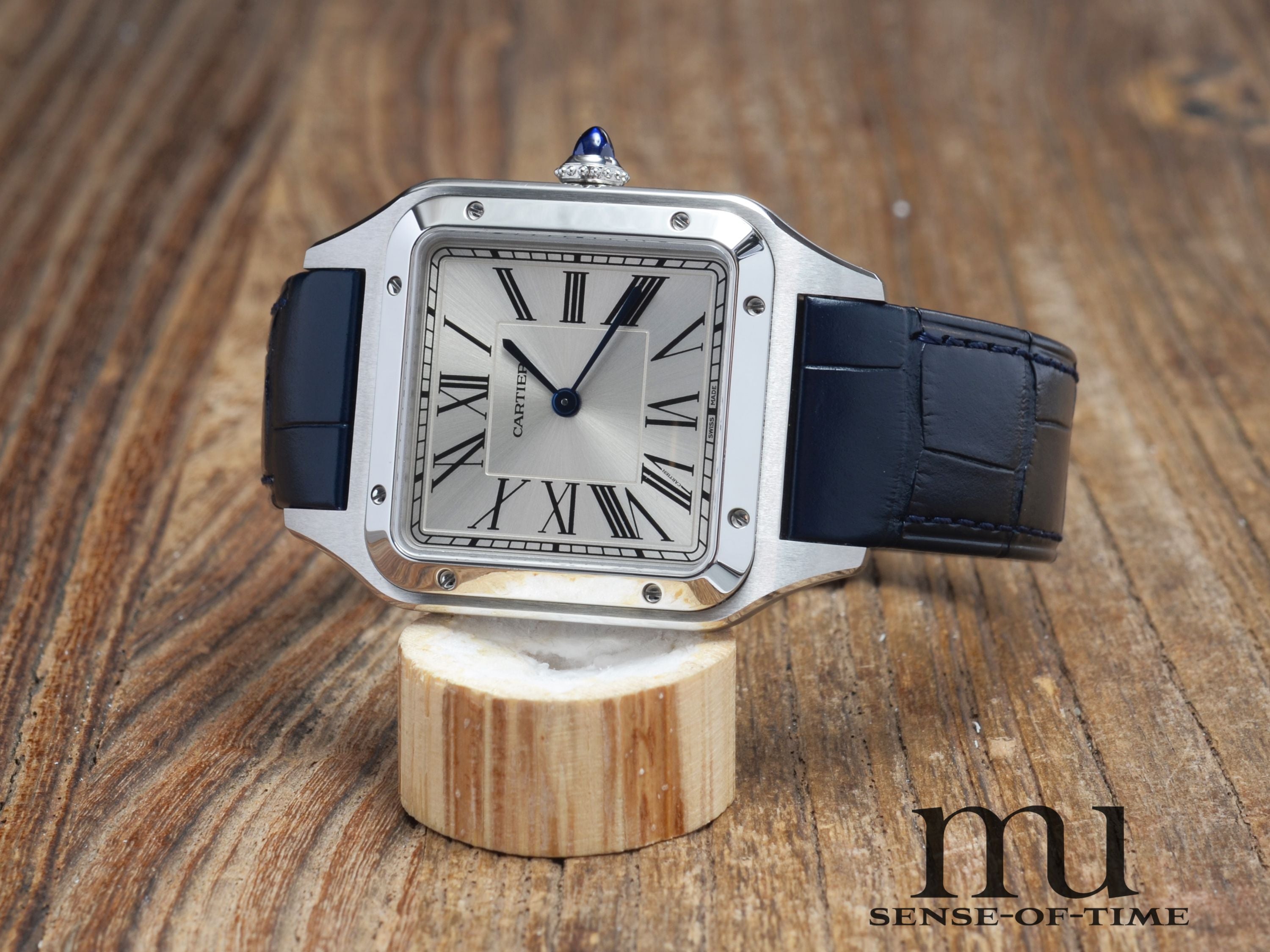 Cartier Santos Dumont Stahl, Ref.: WSSA0022